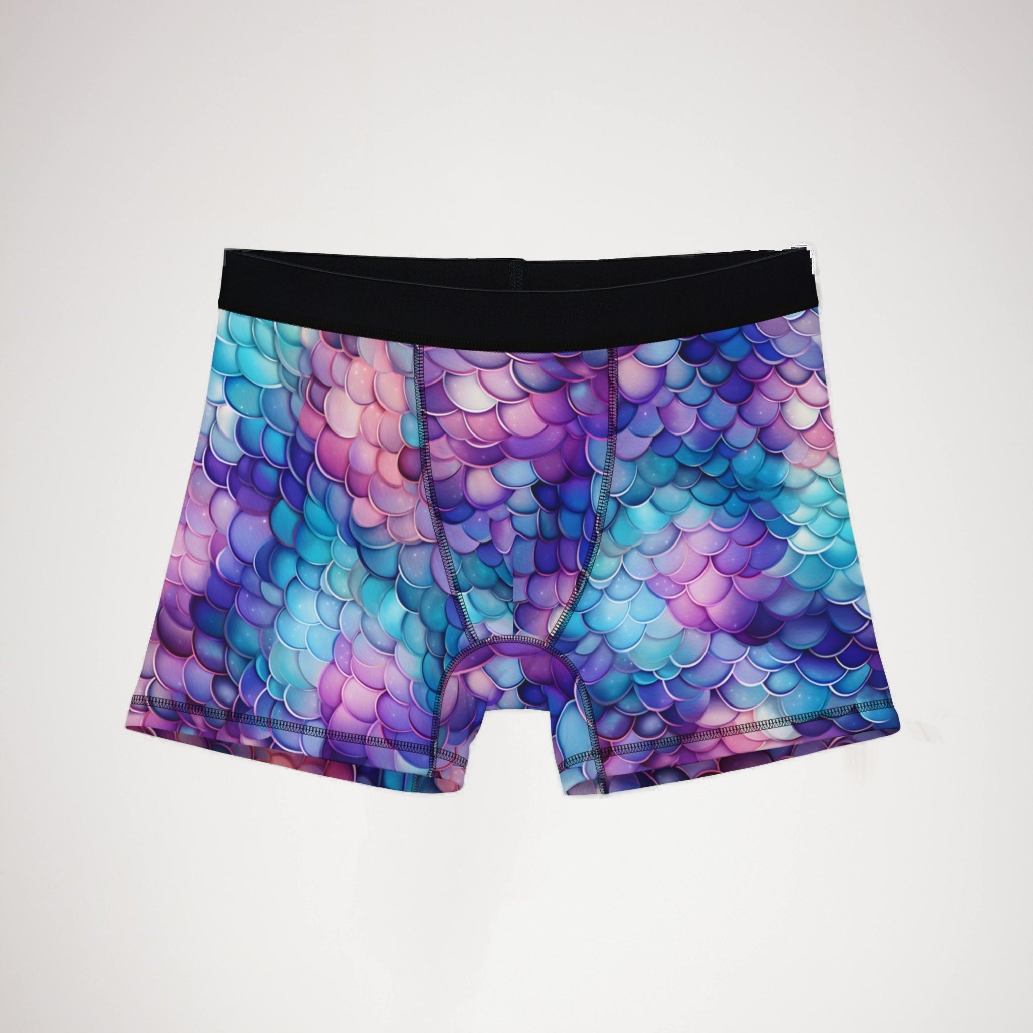 Men's boxers mermaid scales