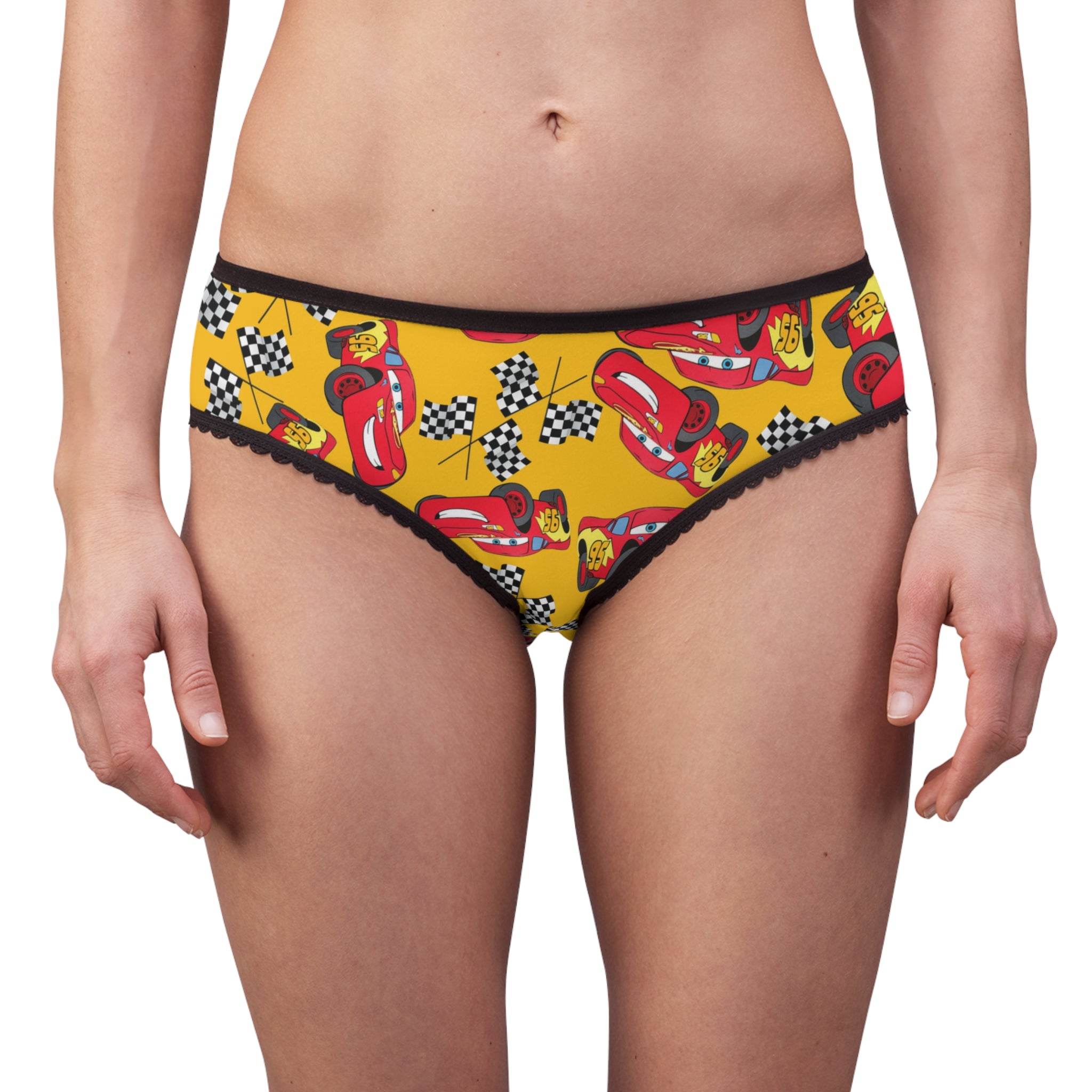 Women's briefs mcqueen flag orange