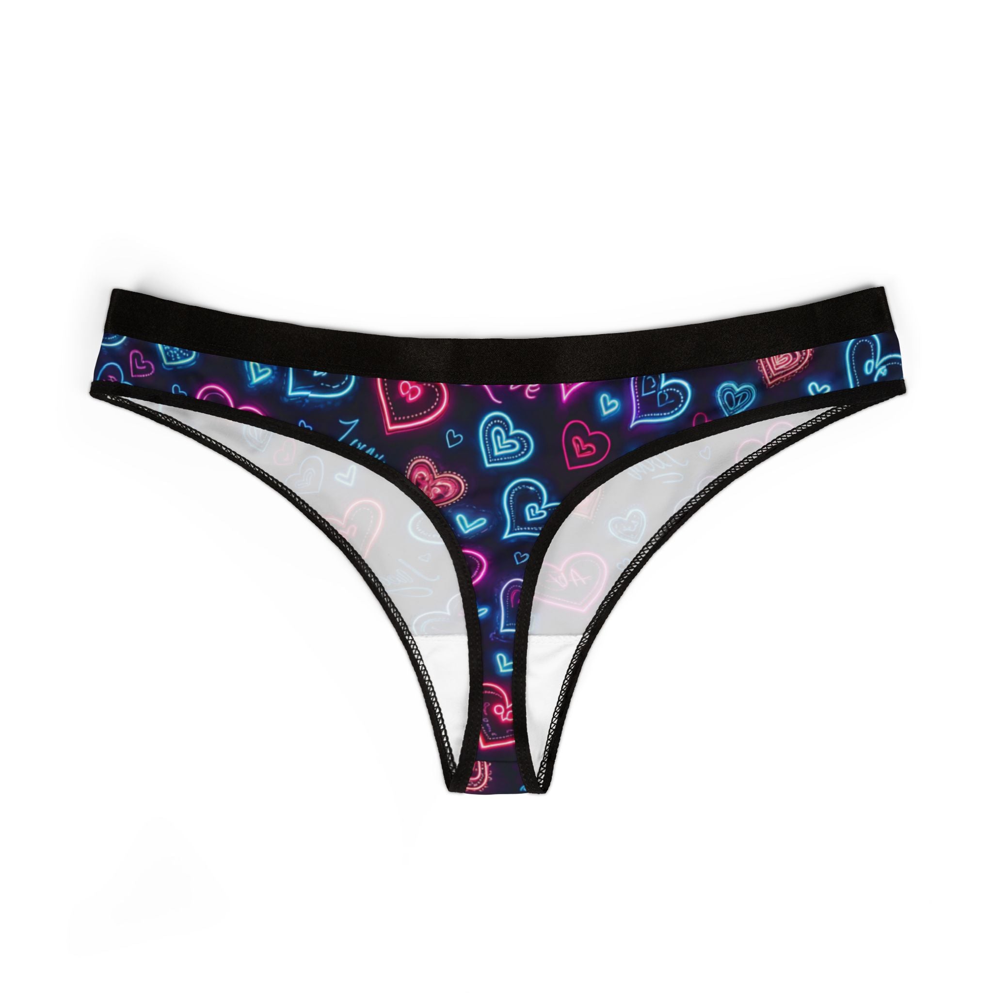 Women's thongs valentine digital extra