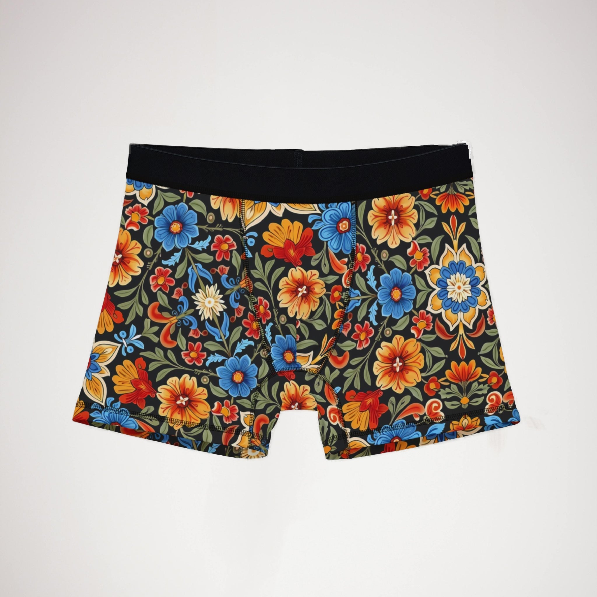 Men's boxers mexican flower