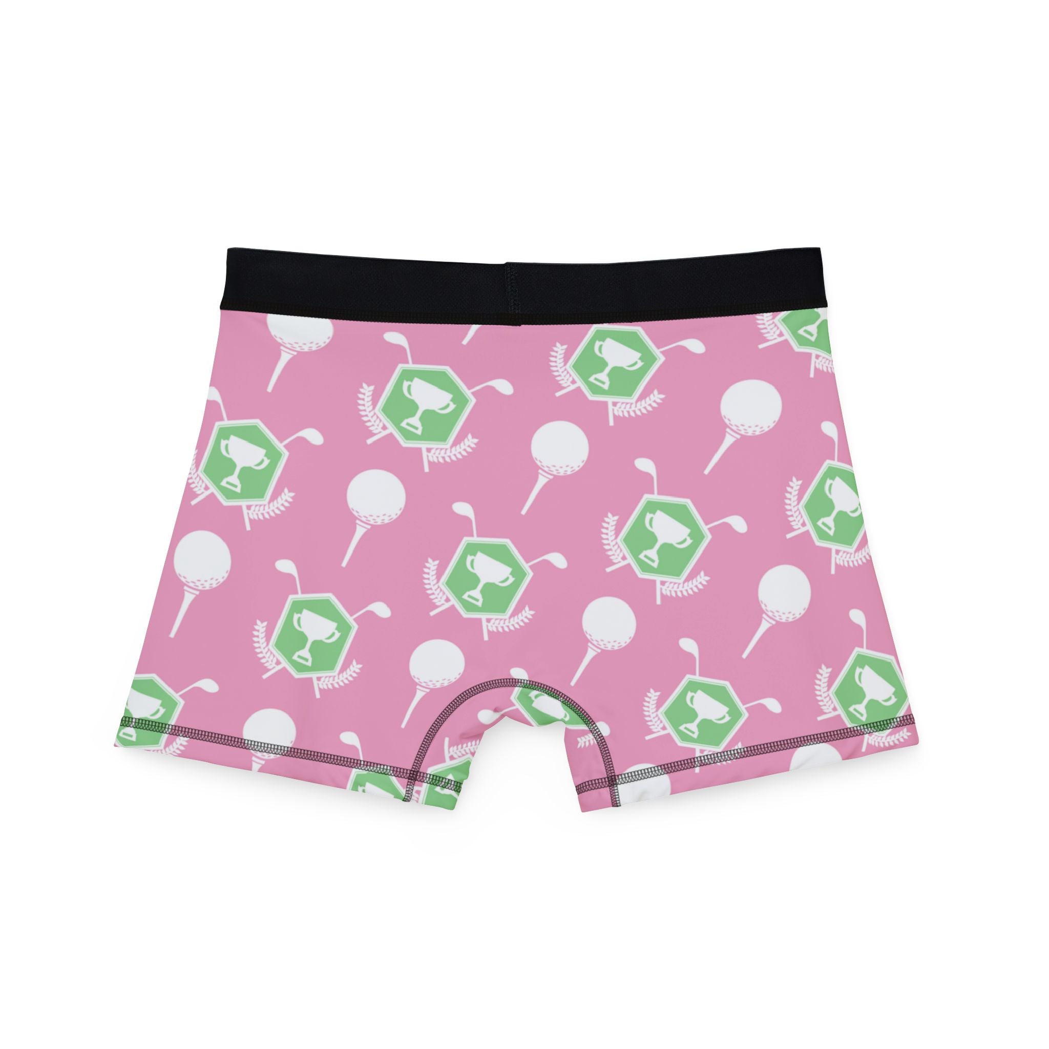 Men's boxers pink golf