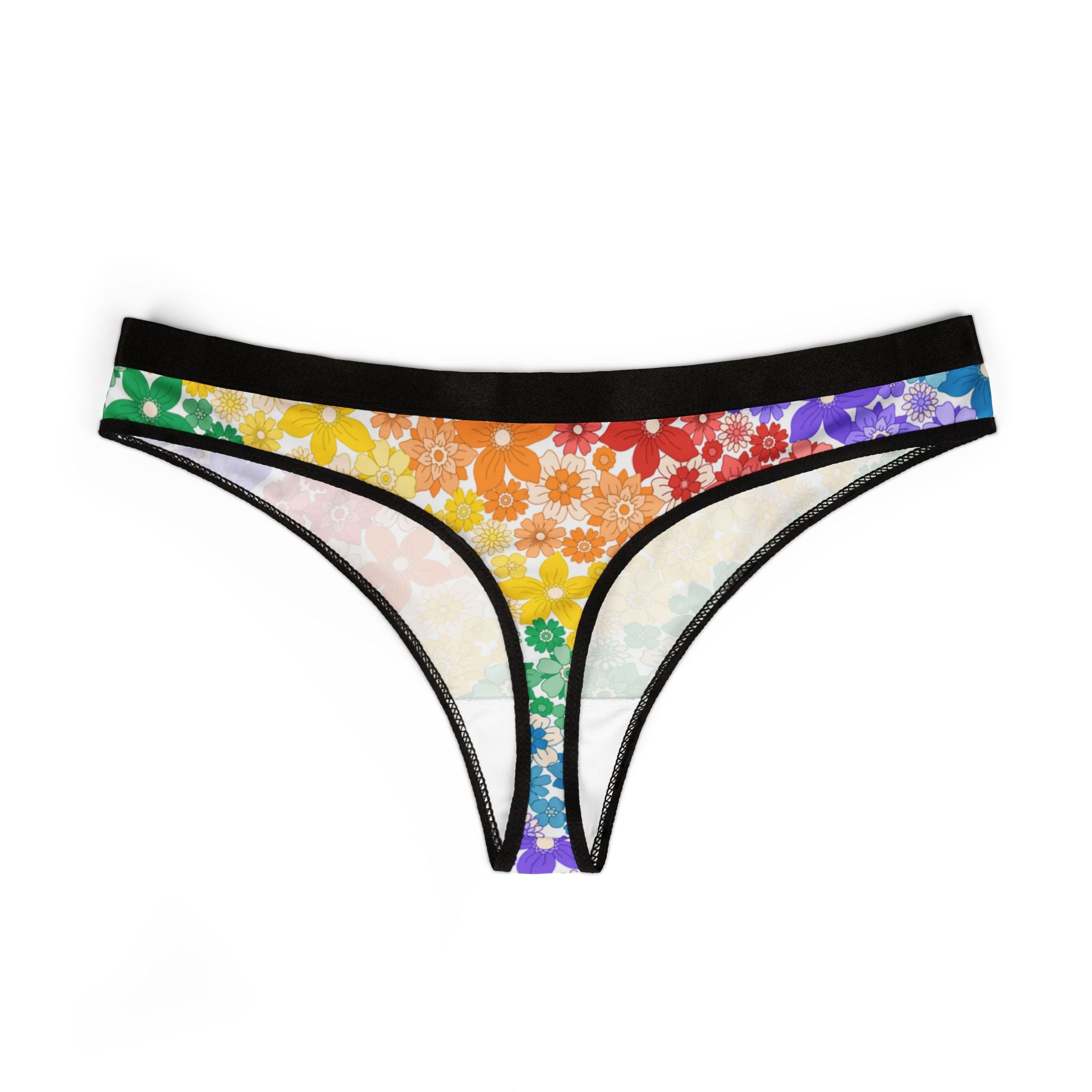 Women's thongs pride month extra