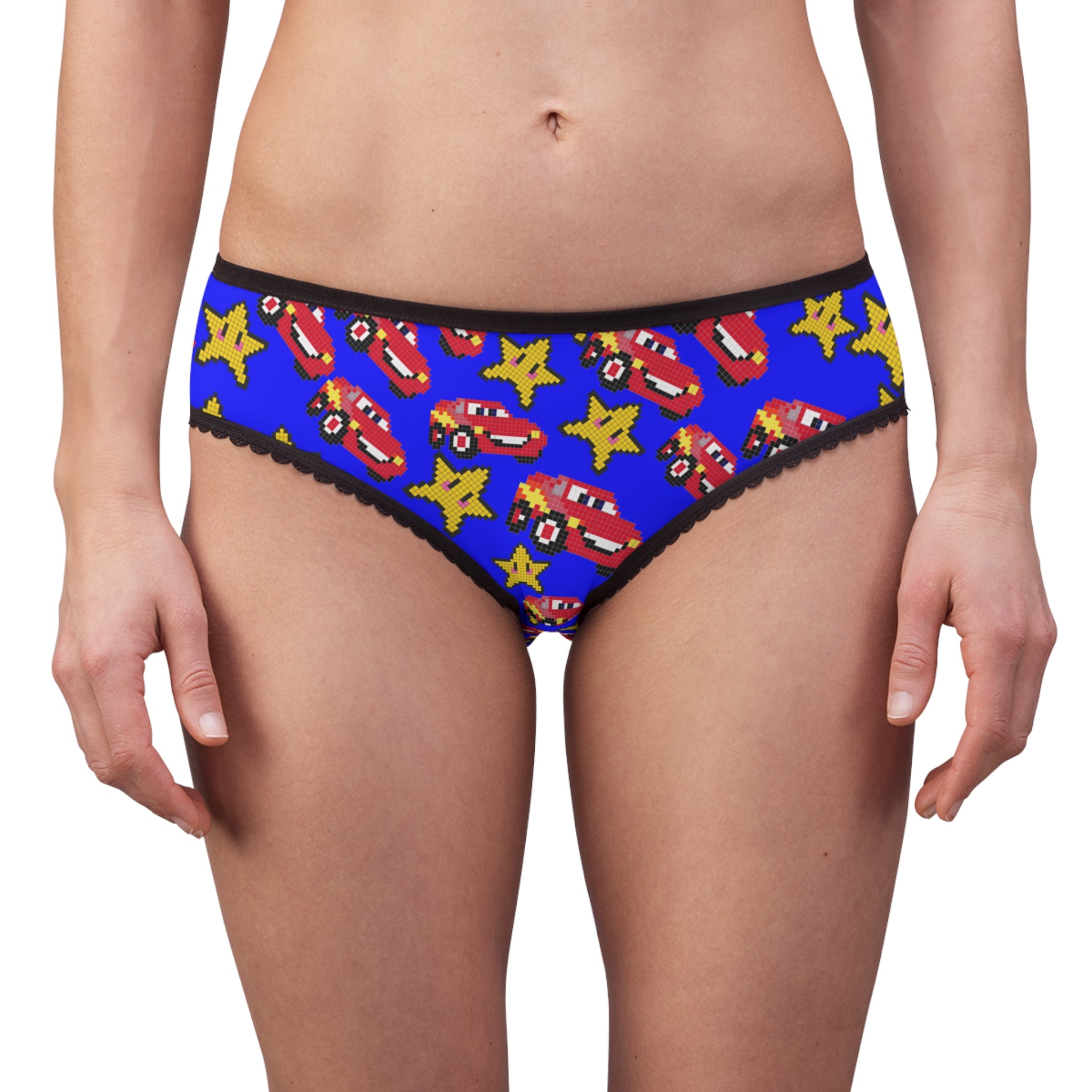 Women's briefs mcqueen stars blue