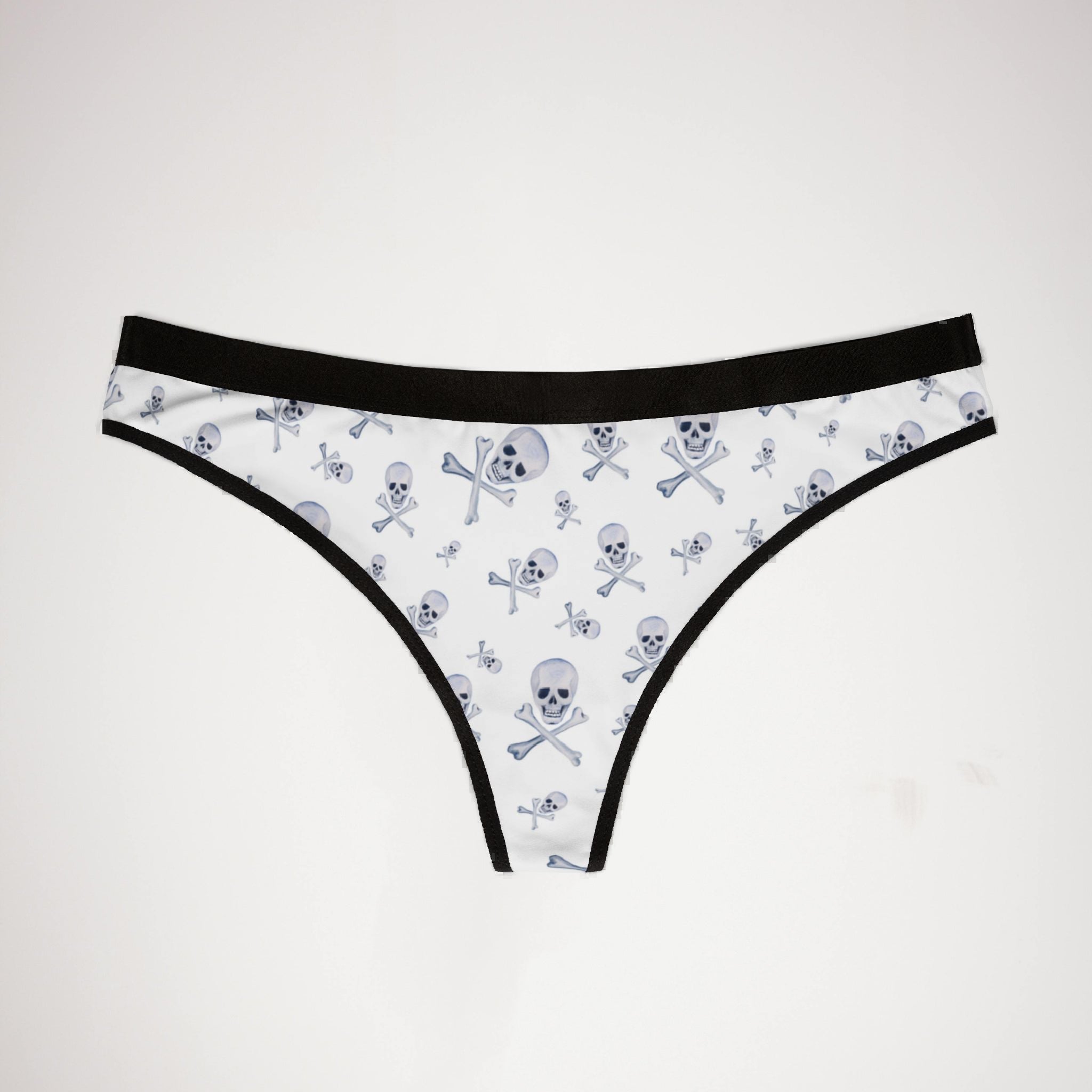 Women's thongs watercolor halloween
