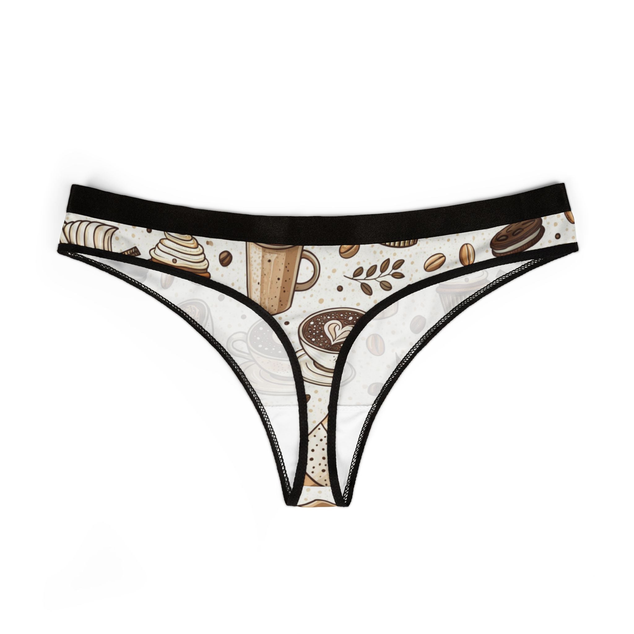 Women's thongs coffee