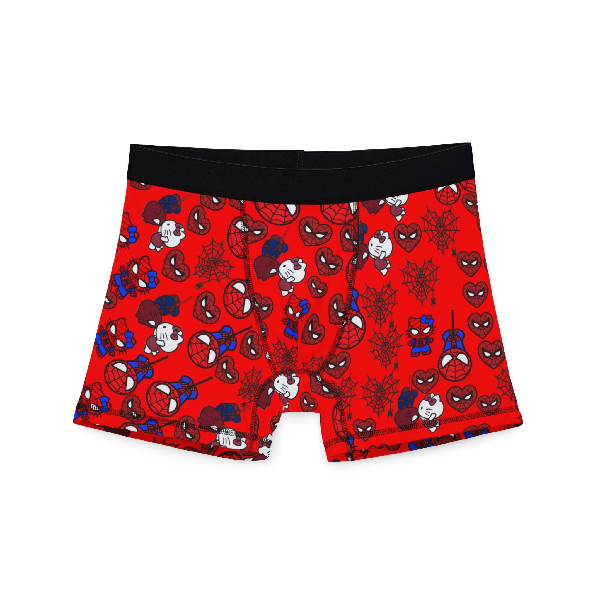 Men's boxers spider kitty