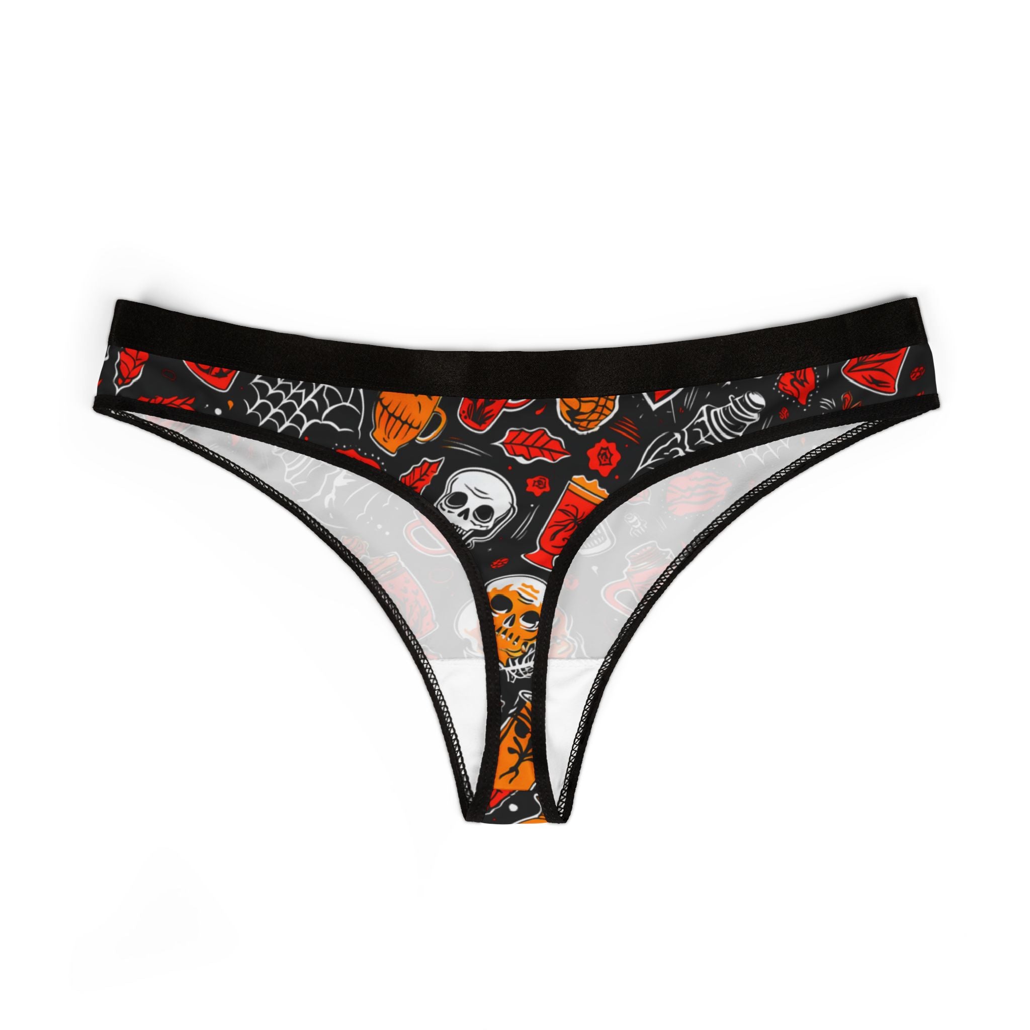 Women's thongs halloween crazy extra