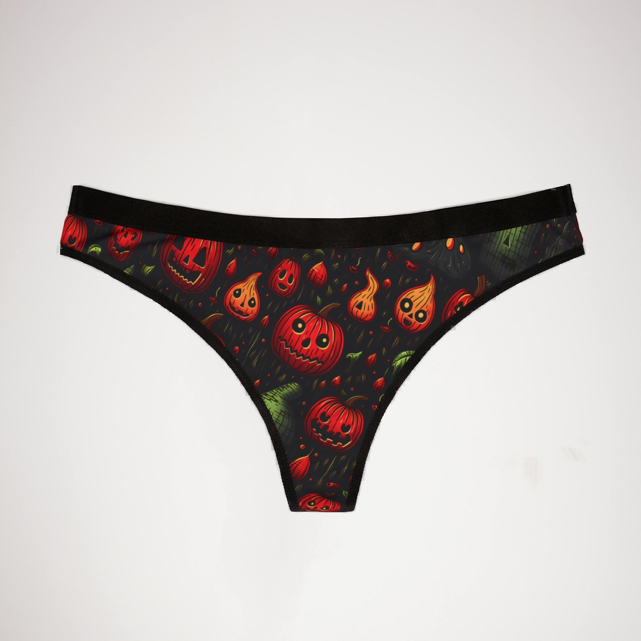 Women's thongs halloween crazy extra