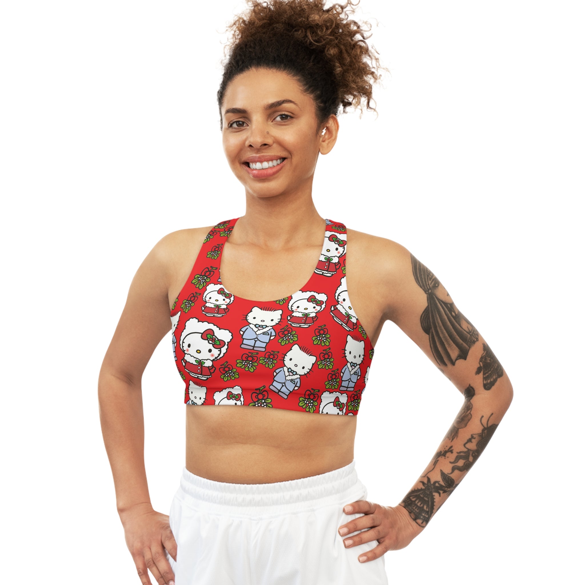 Sports bra kitty wedding valentine red