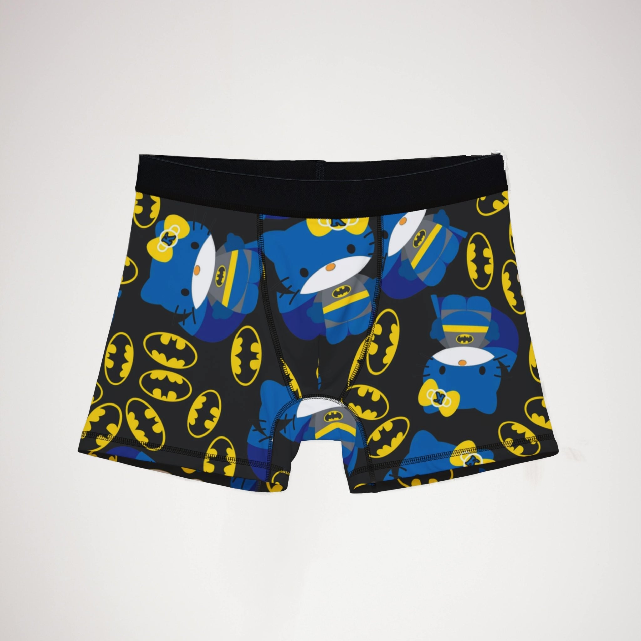 Men's boxers batman kitty logo black