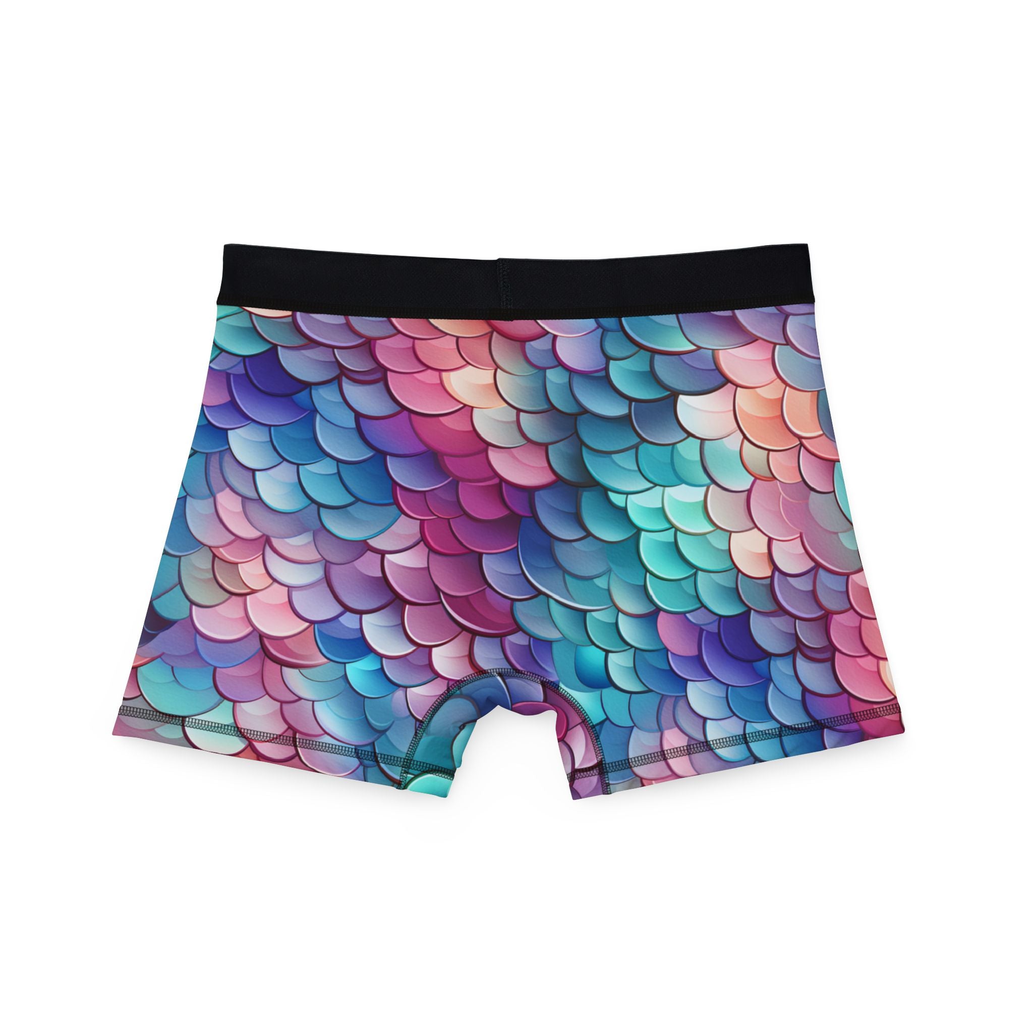 Men's boxers mermaid scales