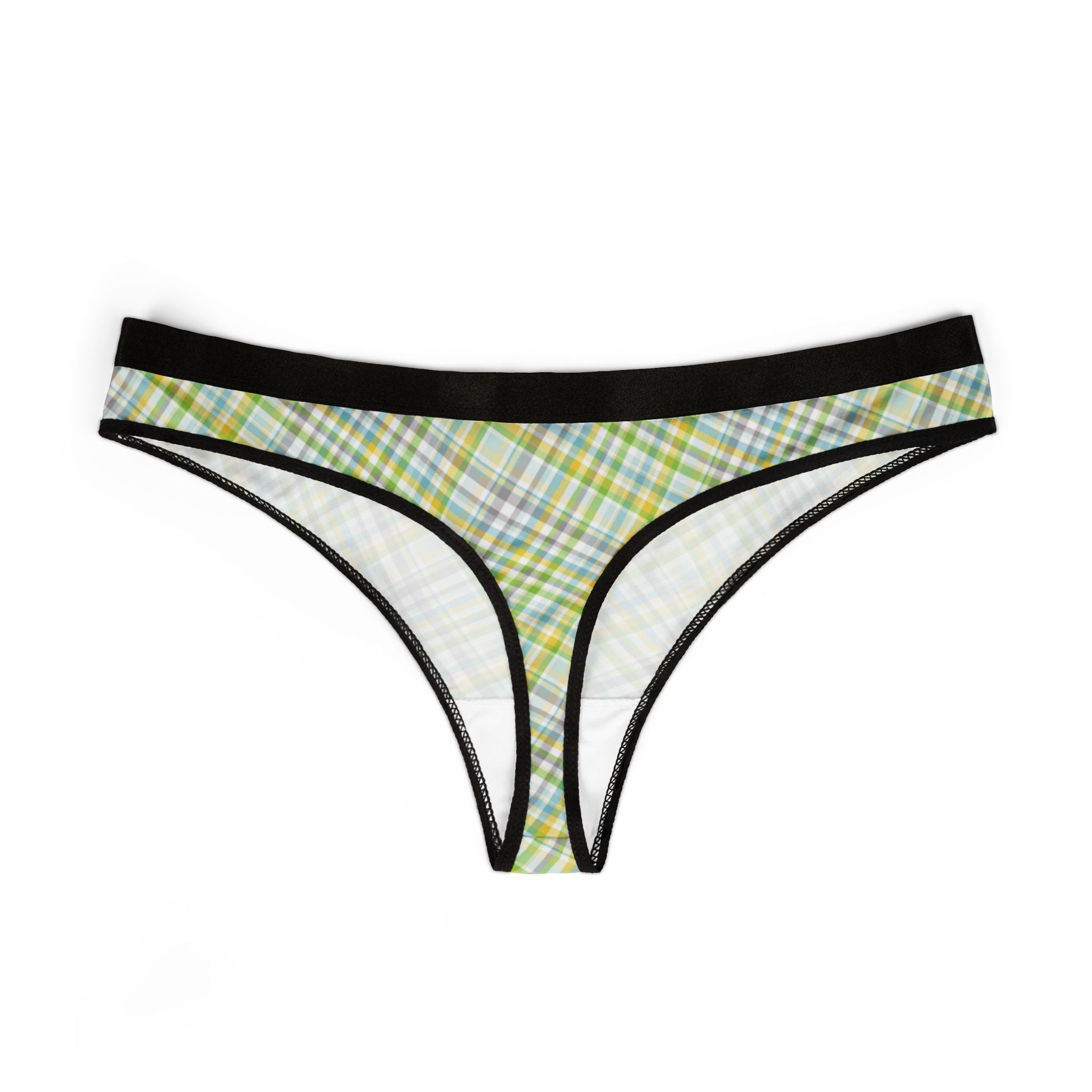 Women's thongs lemon fruit