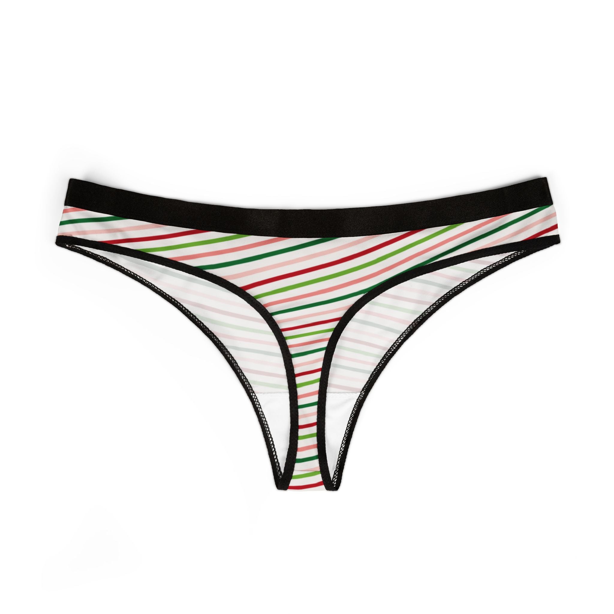Women's thongs letters to santa christmas