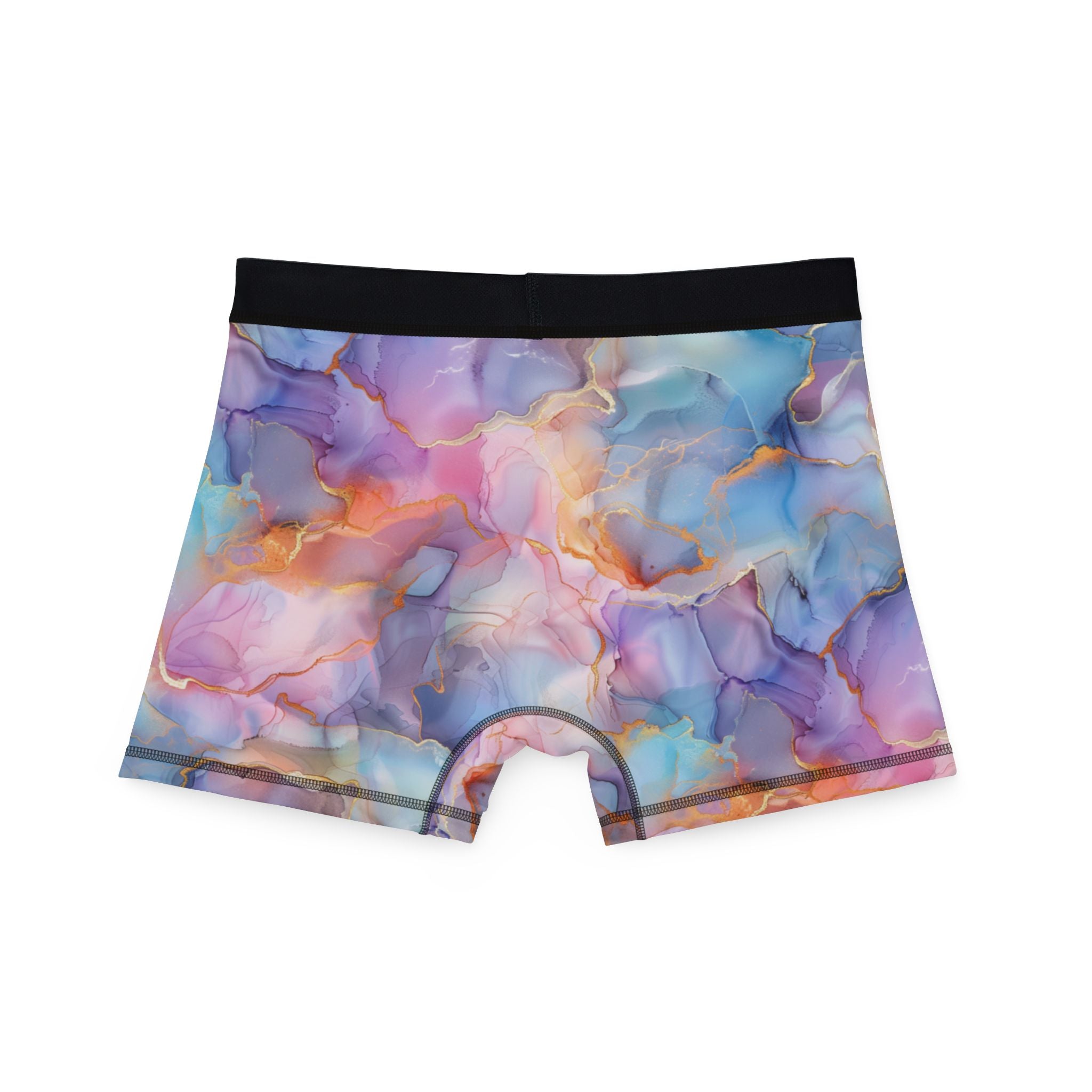 Men's boxers pastel alcohol ink