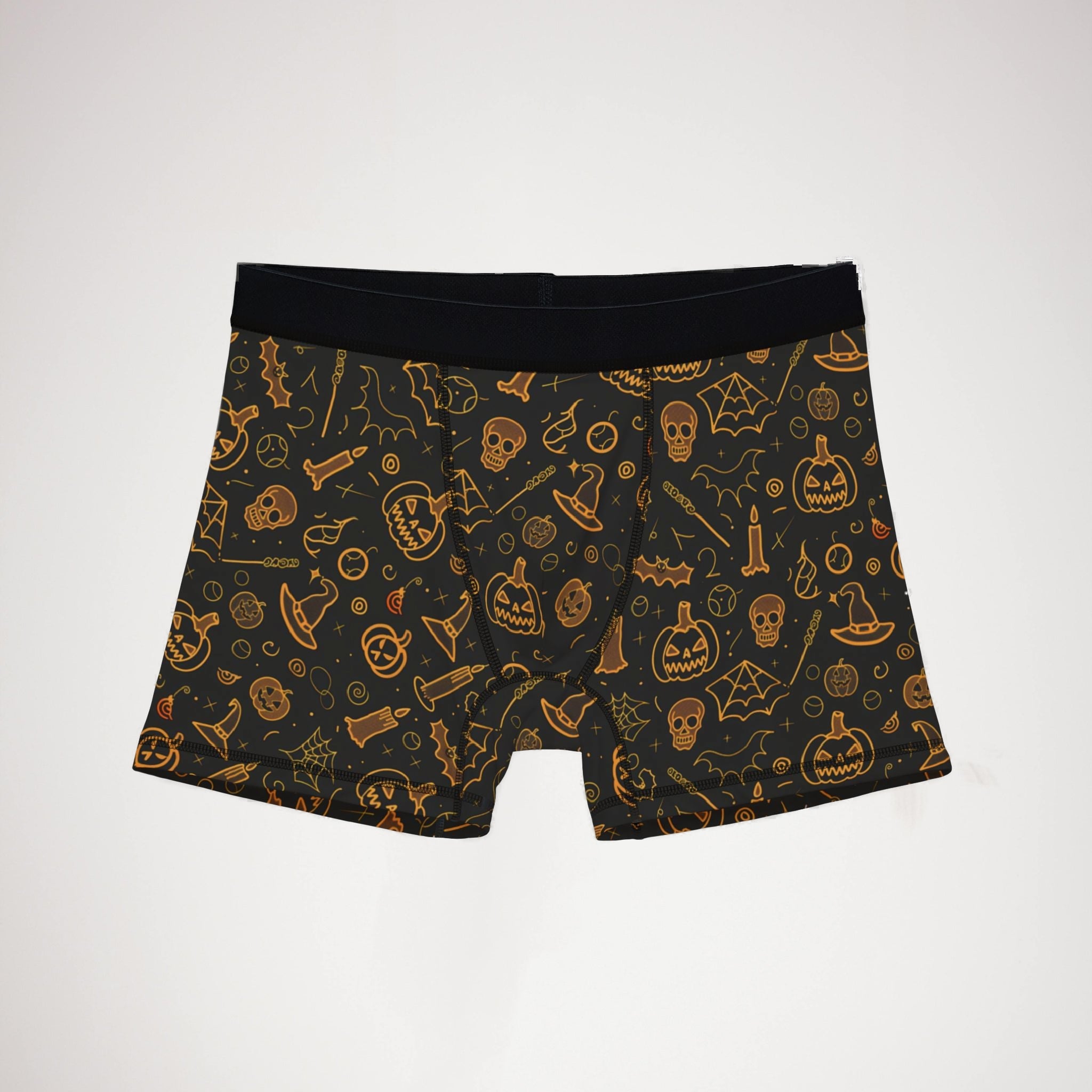 Men's boxers halloween doodle