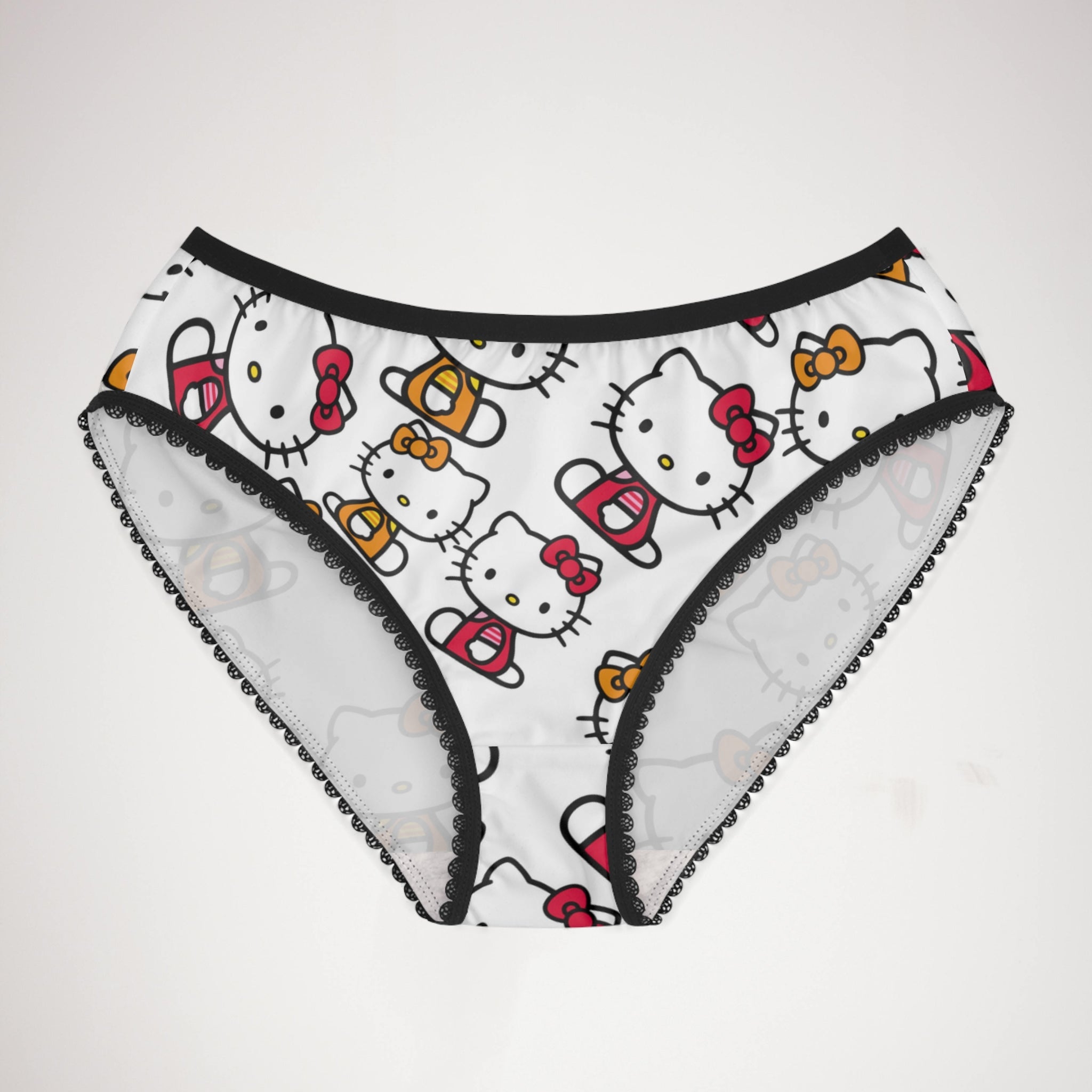 Women's briefs kitty two colors white