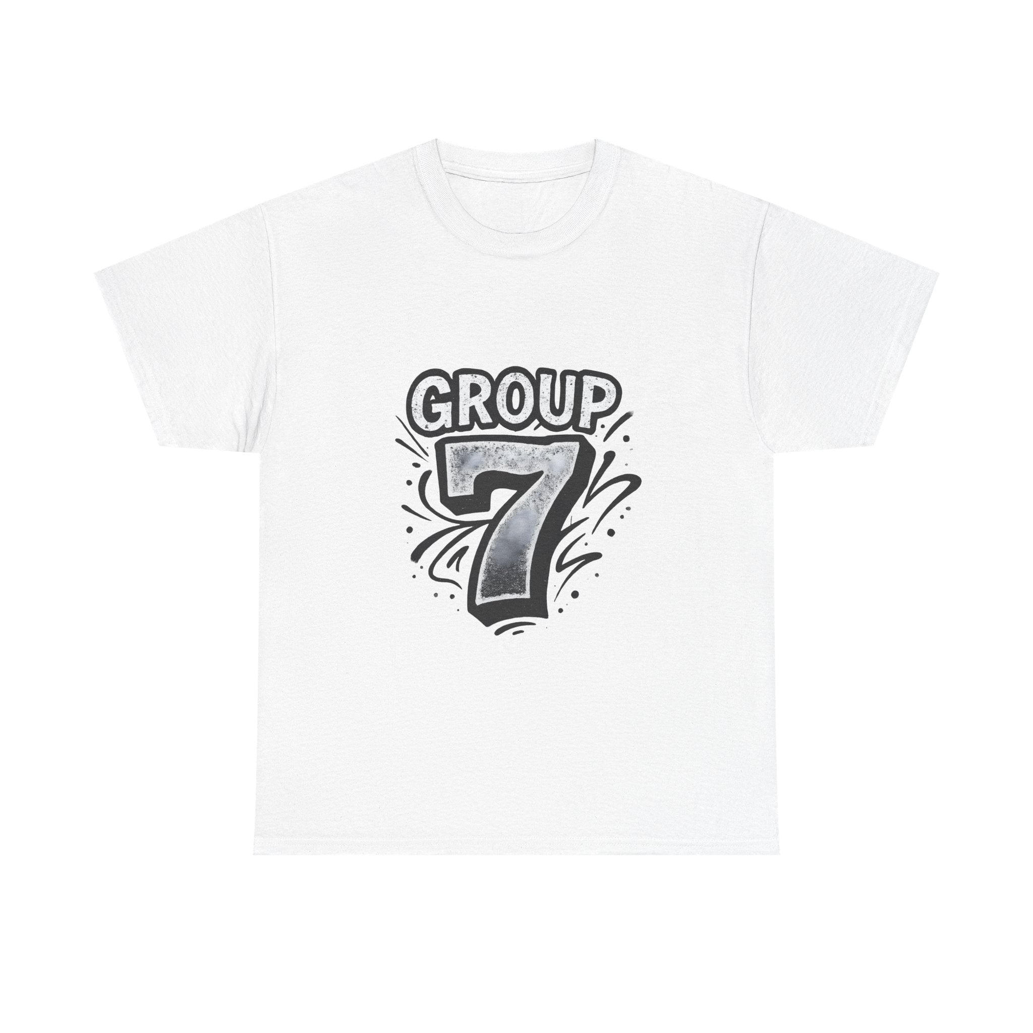 Group 7 Gaffiti Grey - Gildan Unisex Heavy Cotton Tee