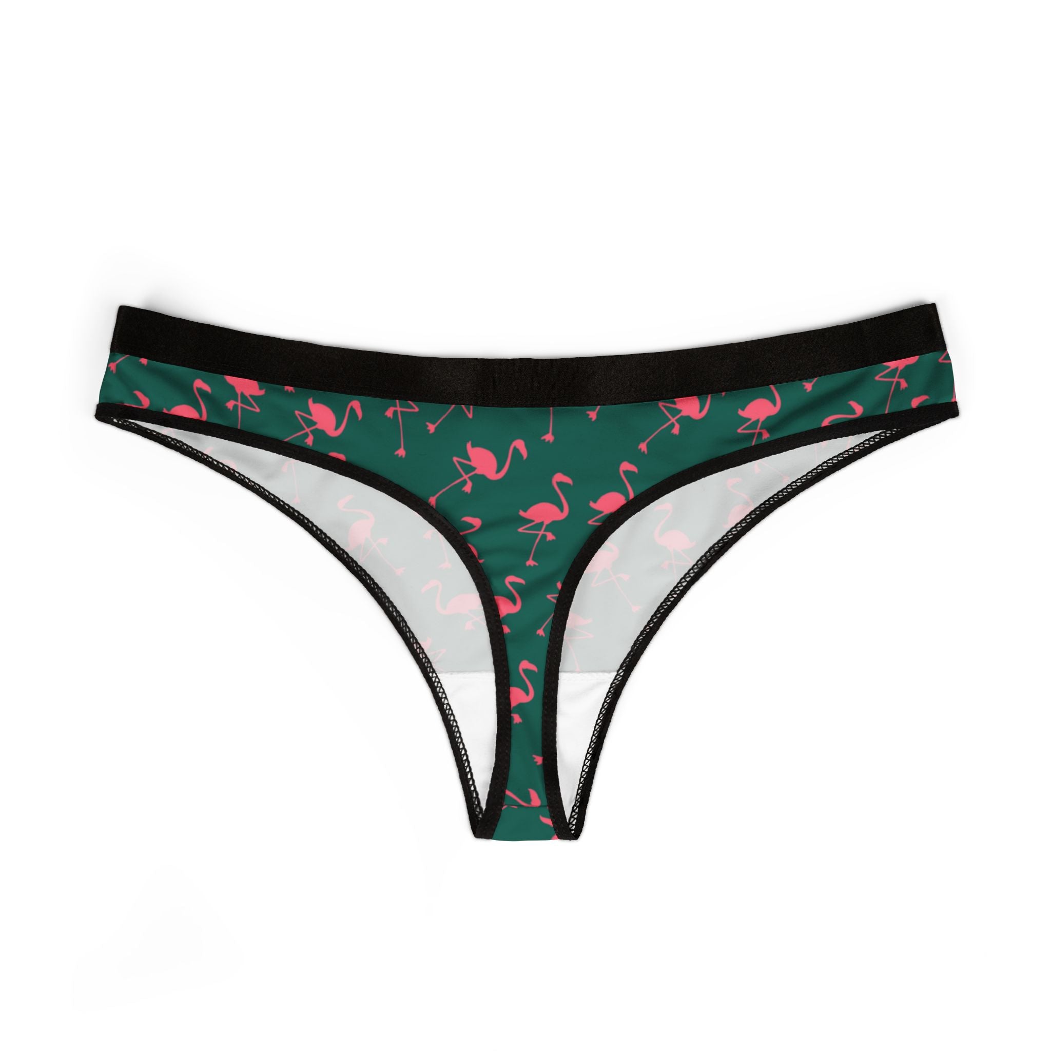 Women's thongs tropical island garden