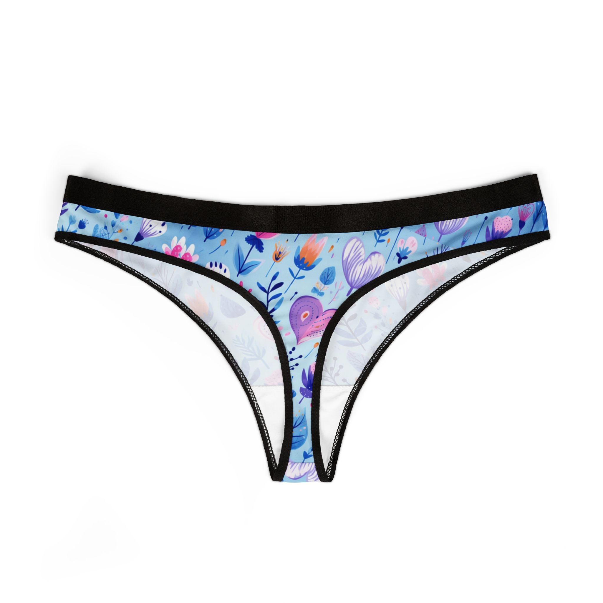 Women's thongs pastel love