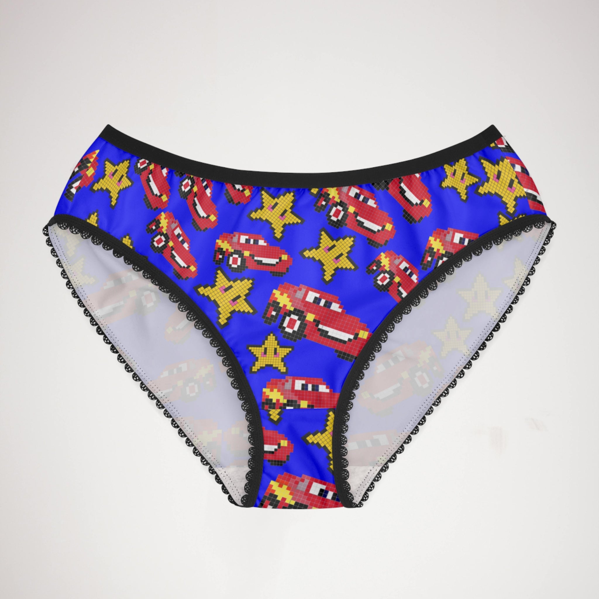 Women's briefs mcqueen stars blue