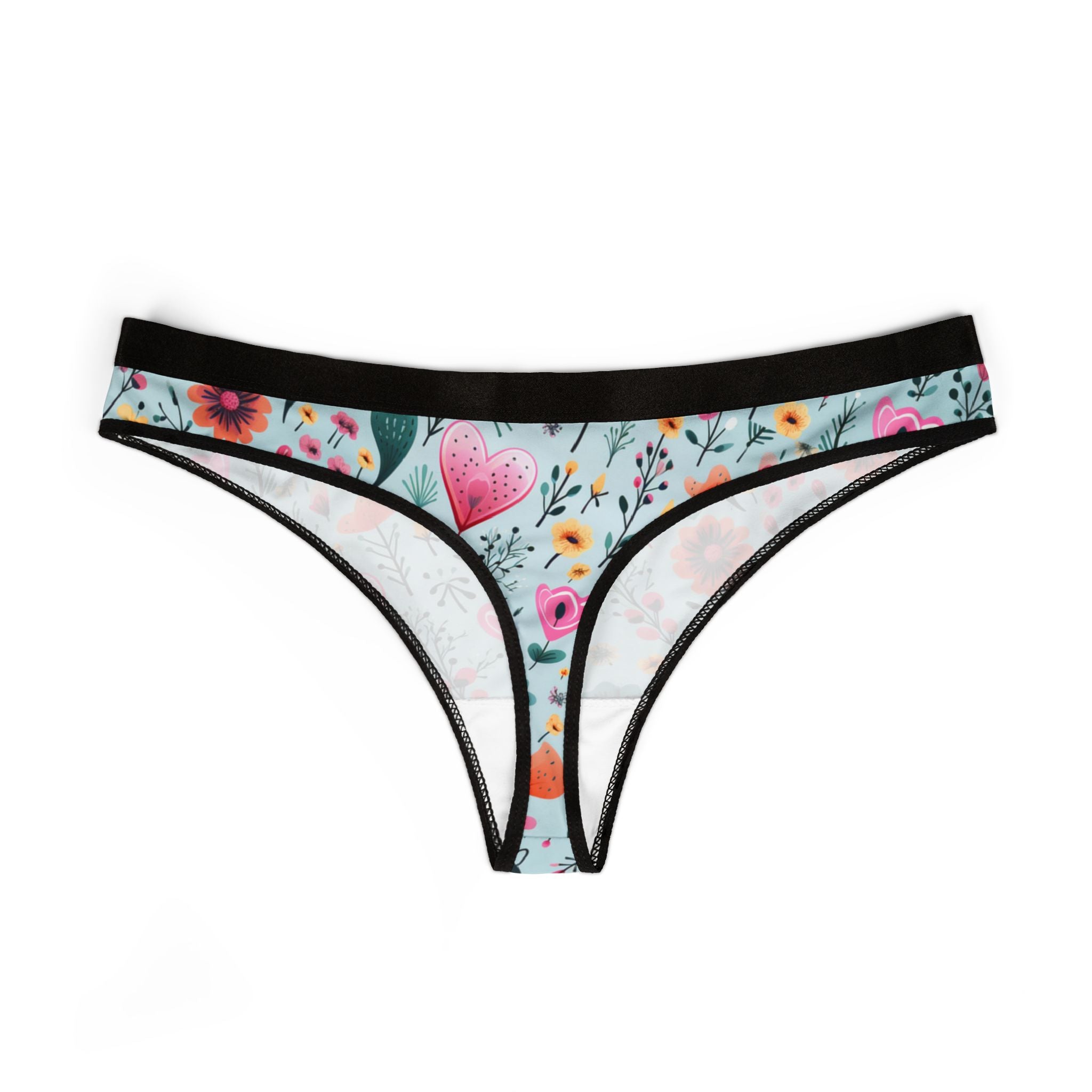 Women's thongs pastel love