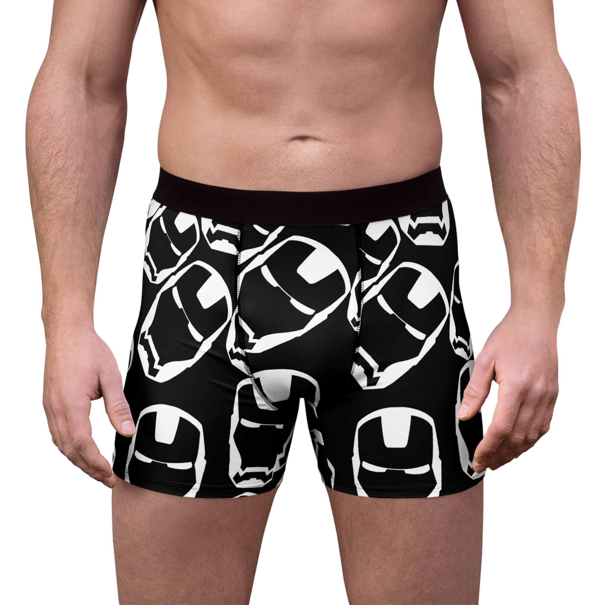 Men's boxer briefs iron man black