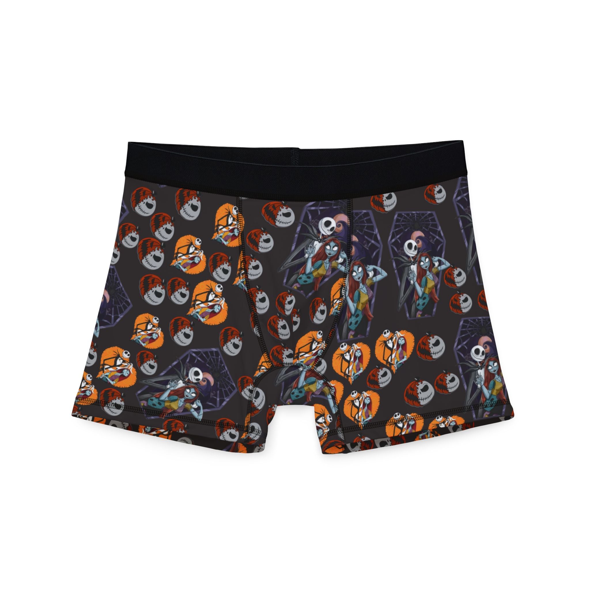 Men's boxers halloween jack skellington sally