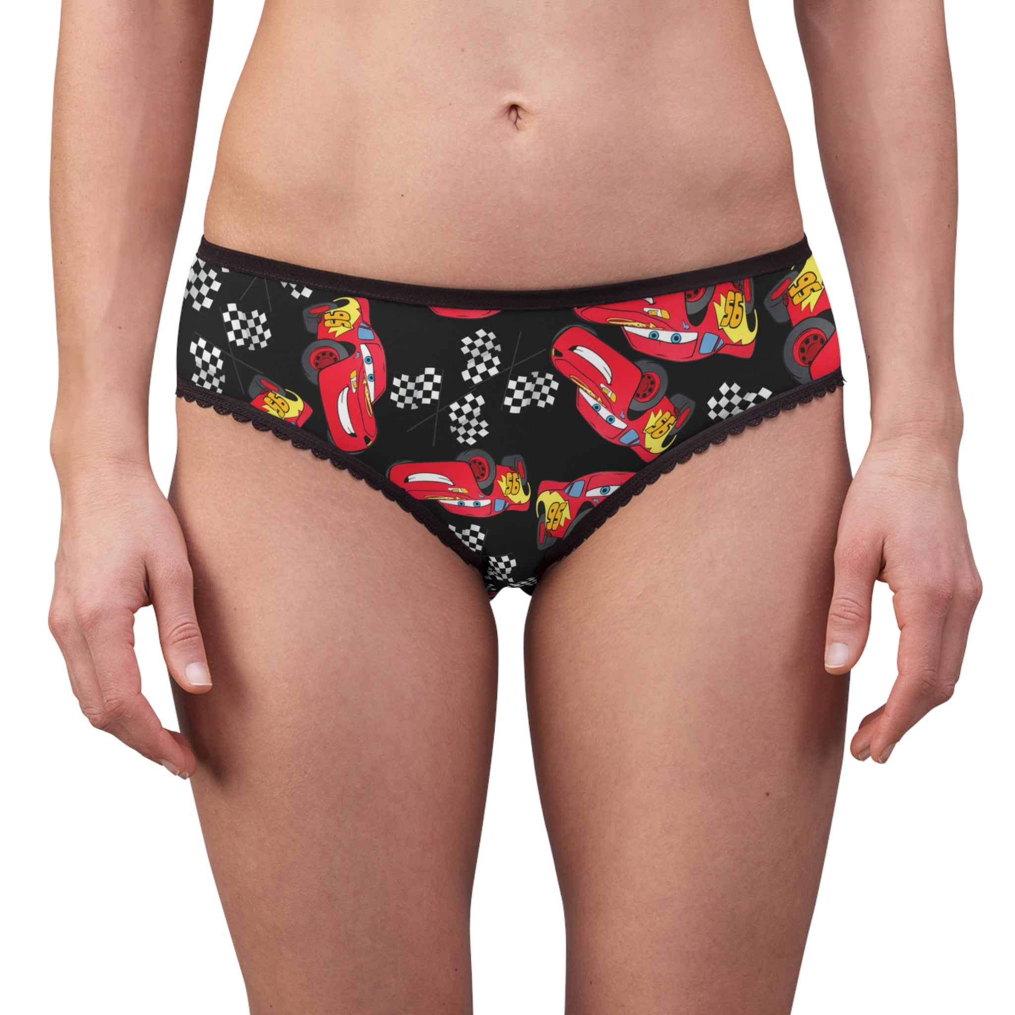 Women's briefs mcqueen flag black