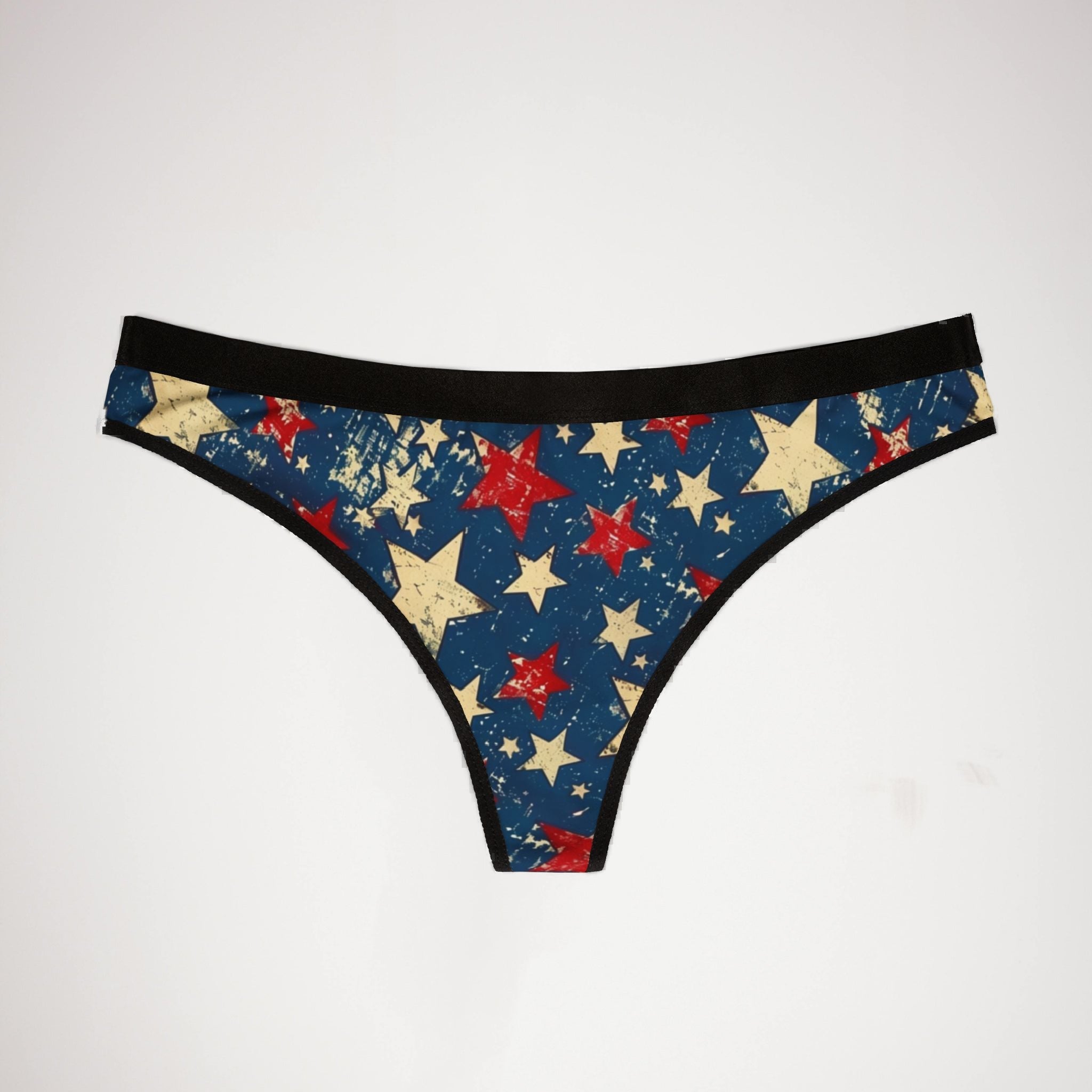 Women's thongs 4th of july patriotic