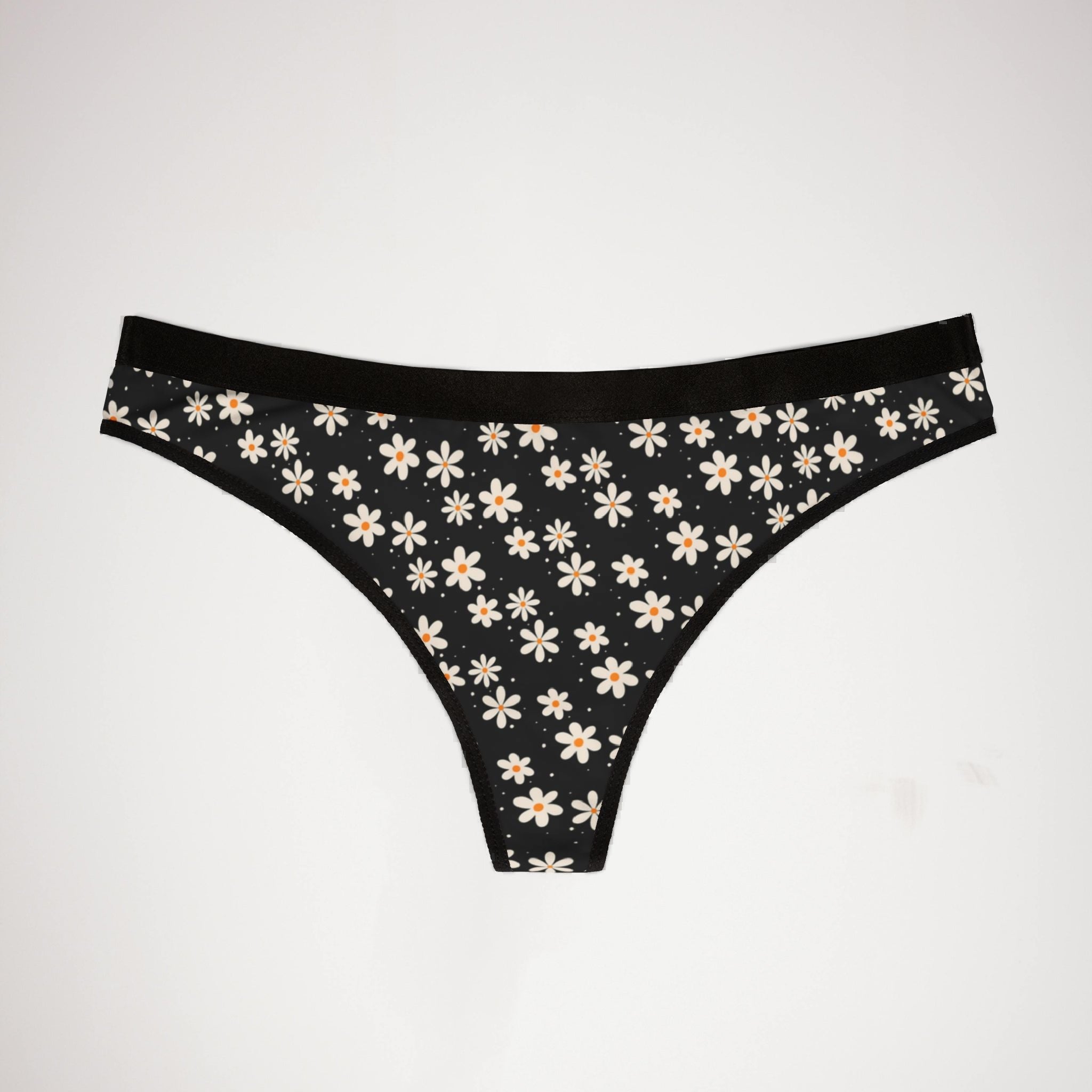 Women's thongs ladybug seamless