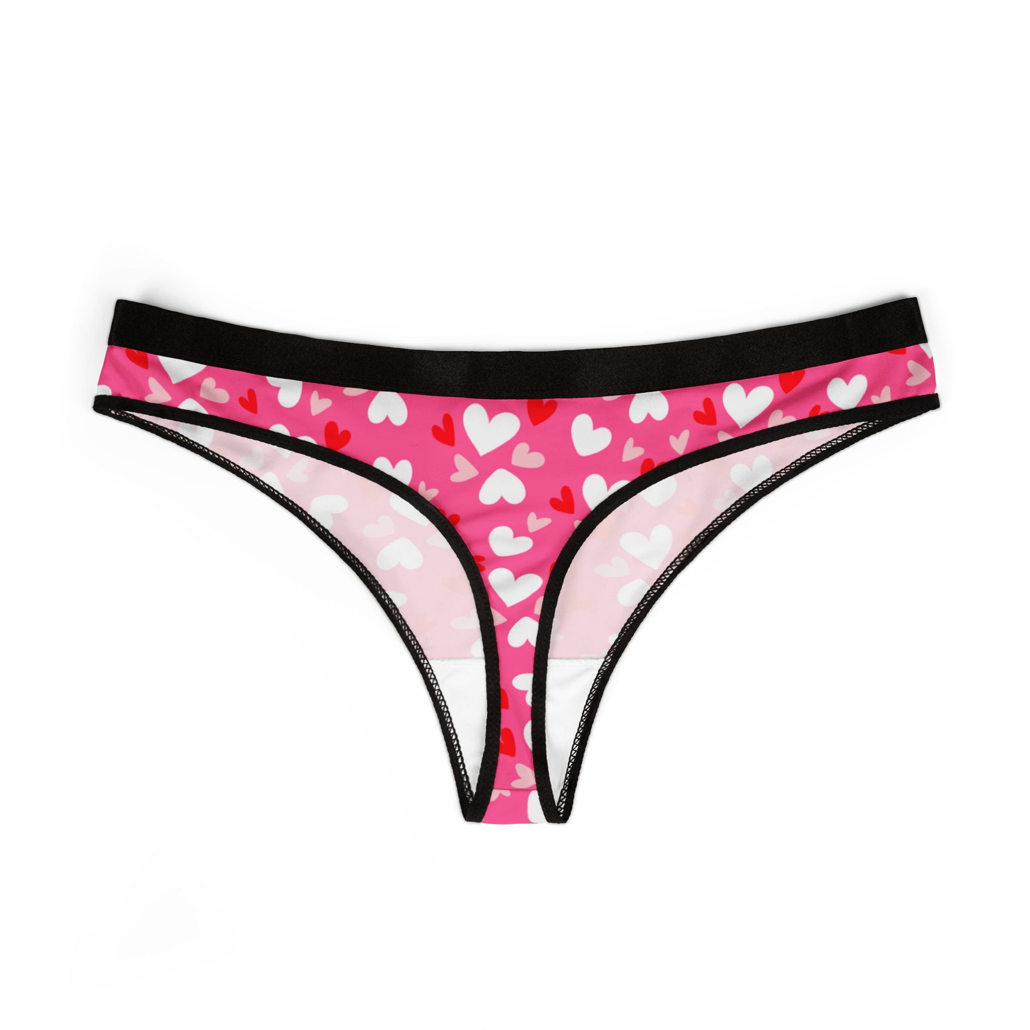 Women's thongs romantic valentine