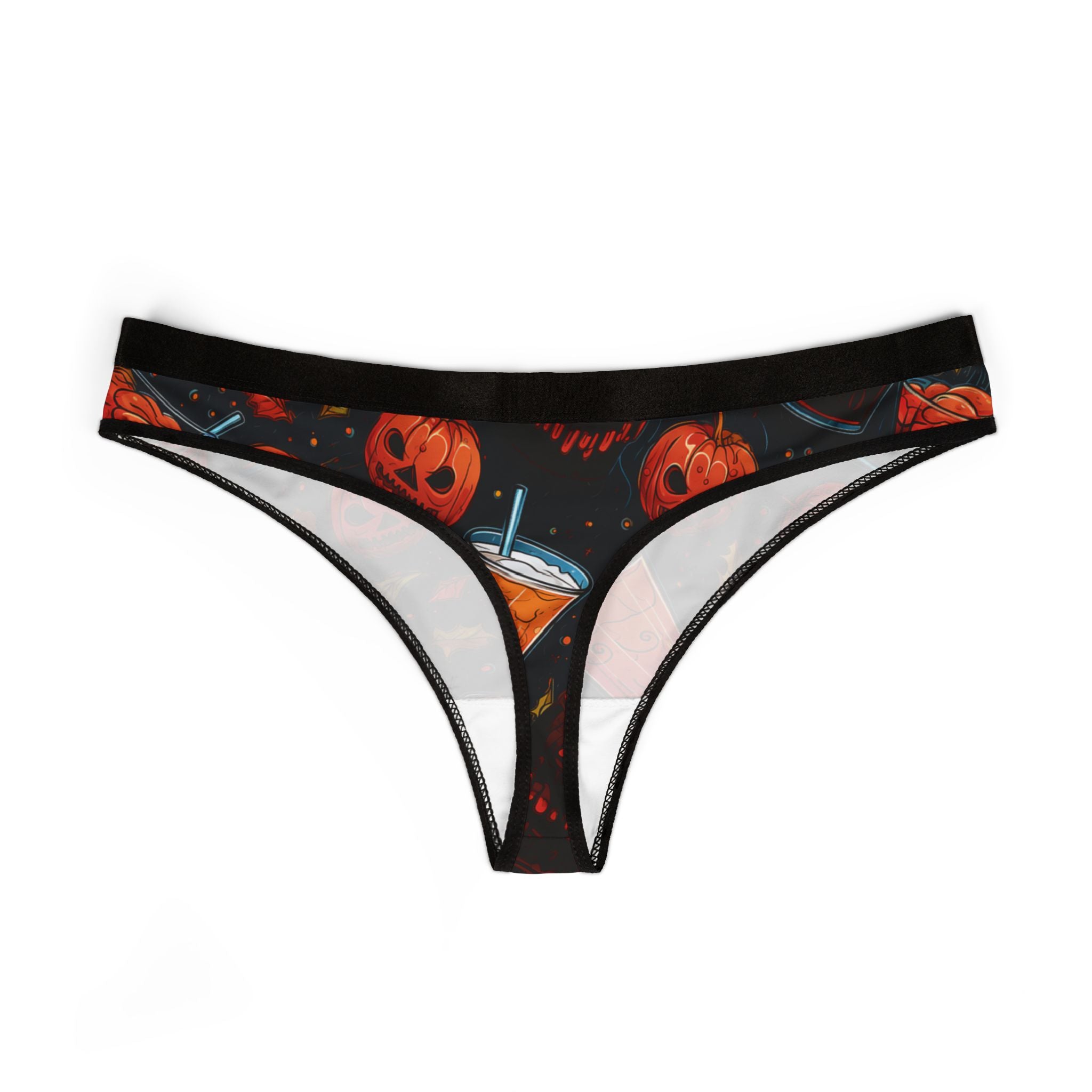 Women's thongs halloween crazy extra