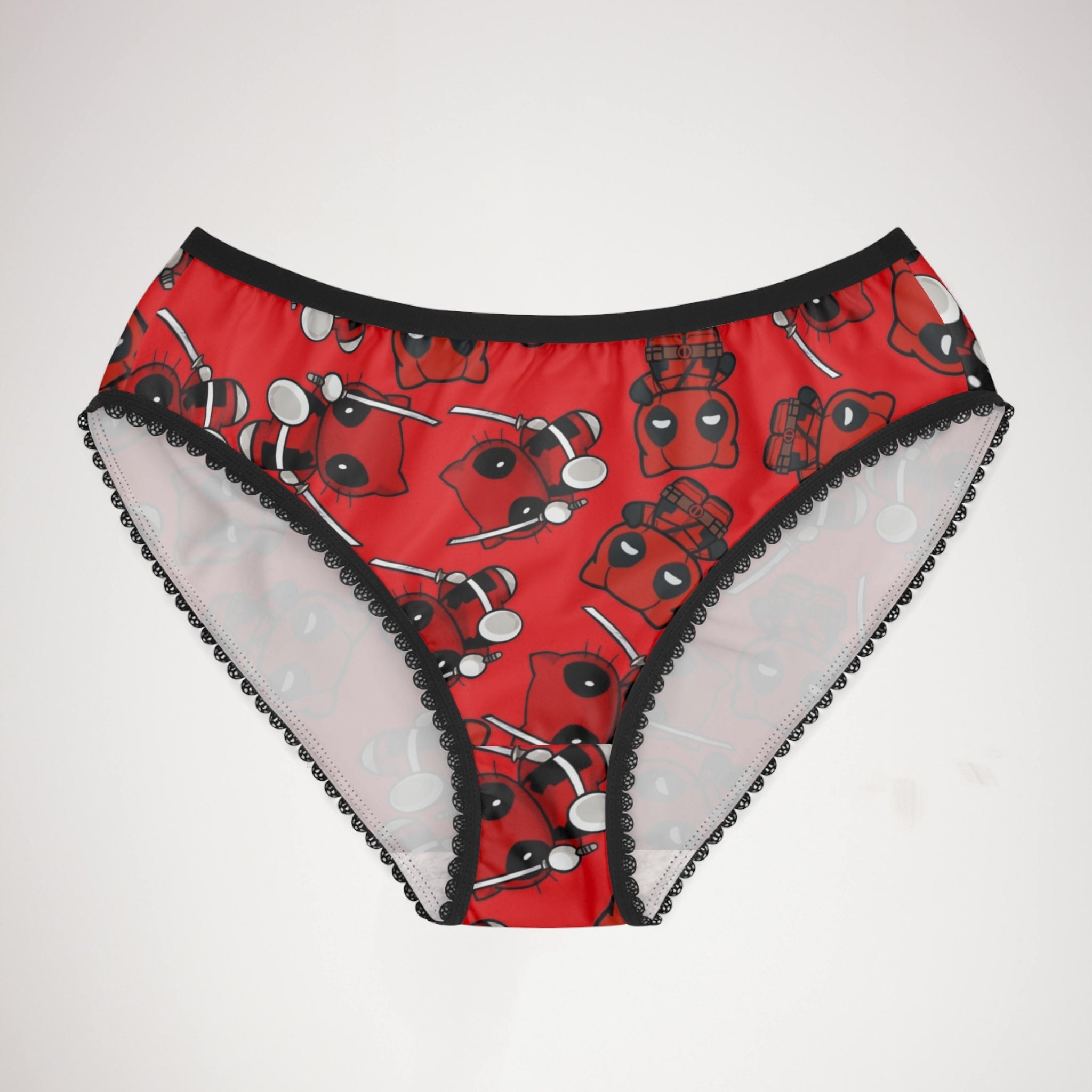 Women's briefs kitty deadpool red