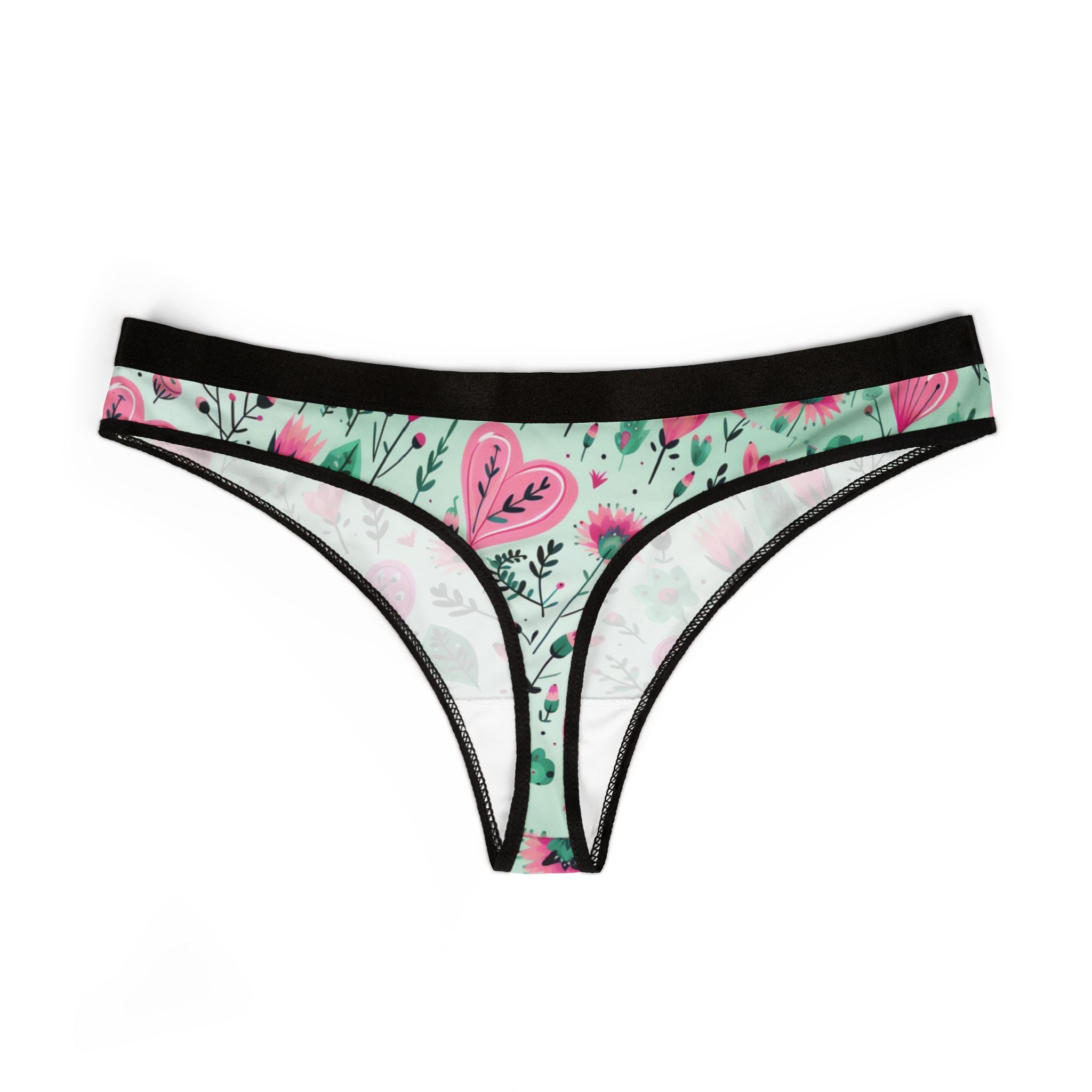 Women's thongs pastel love