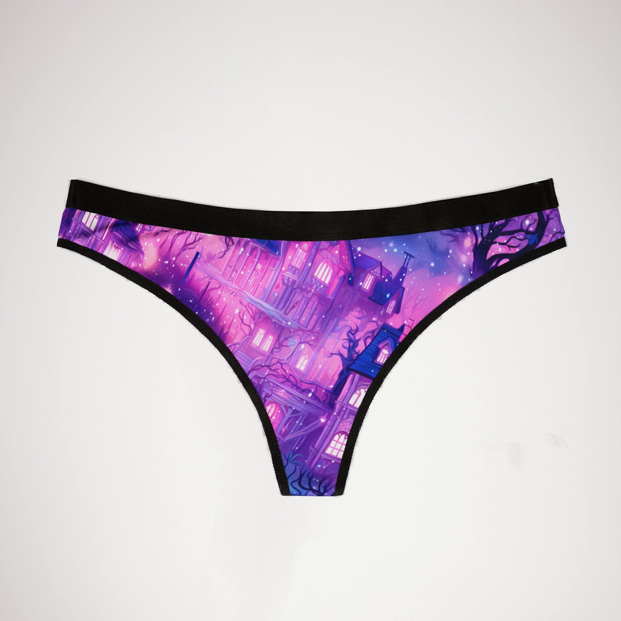 Women's thongs pastel halloween