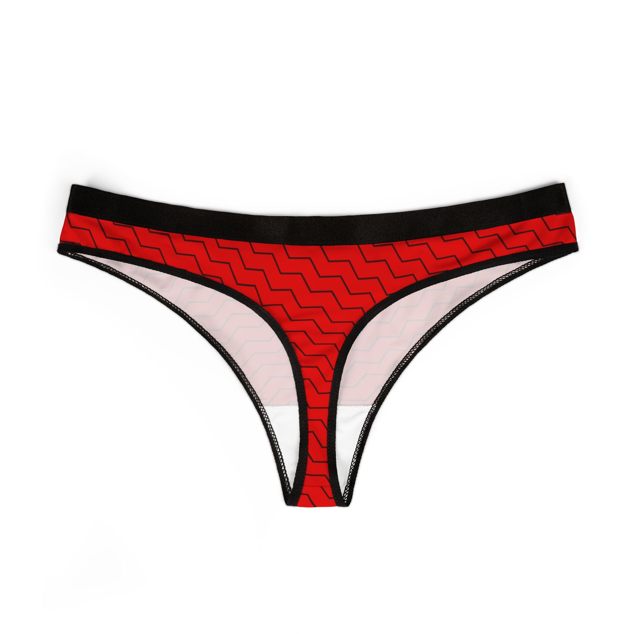 Women's thongs ladybug seamless
