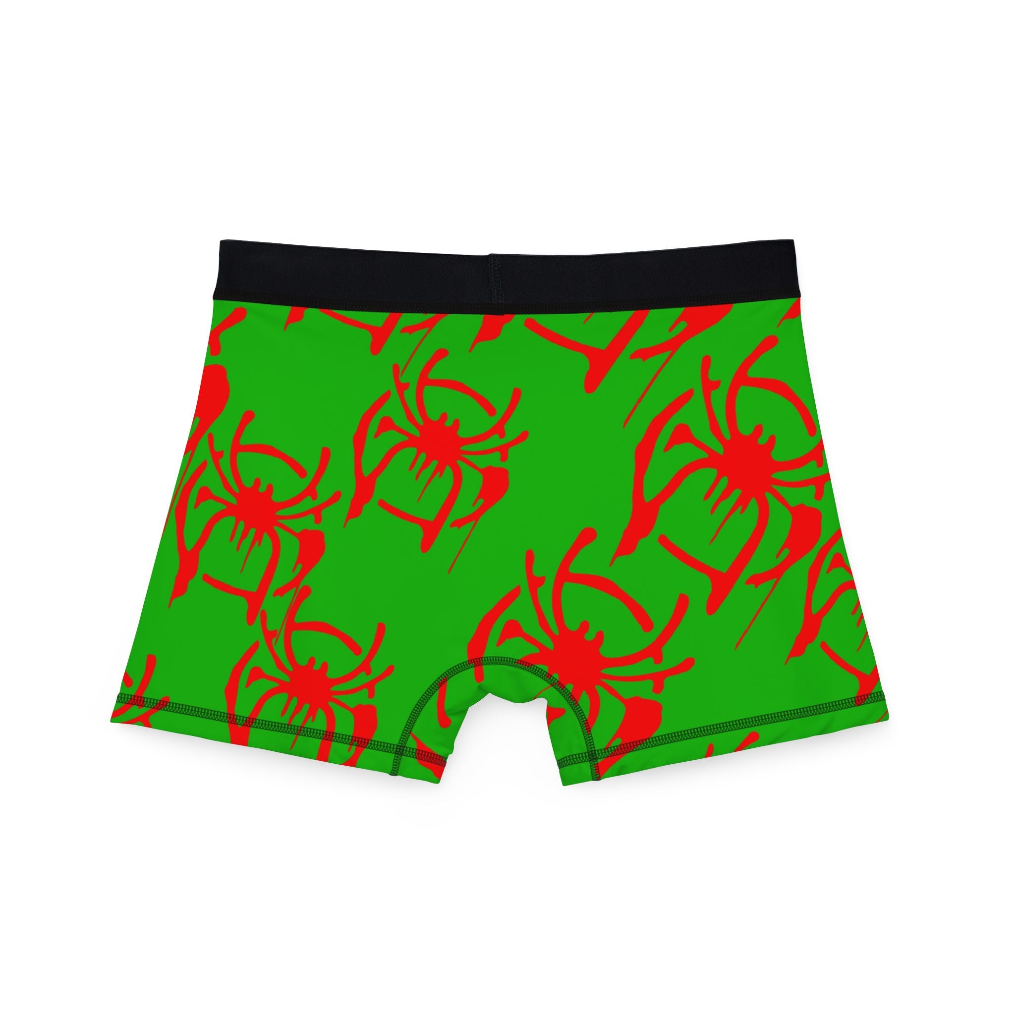 Men's boxers only spider web green