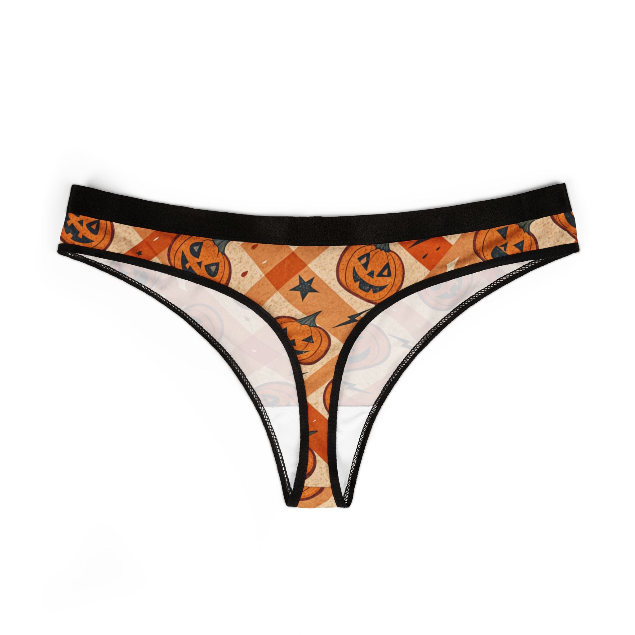 Women's thongs retro halloween