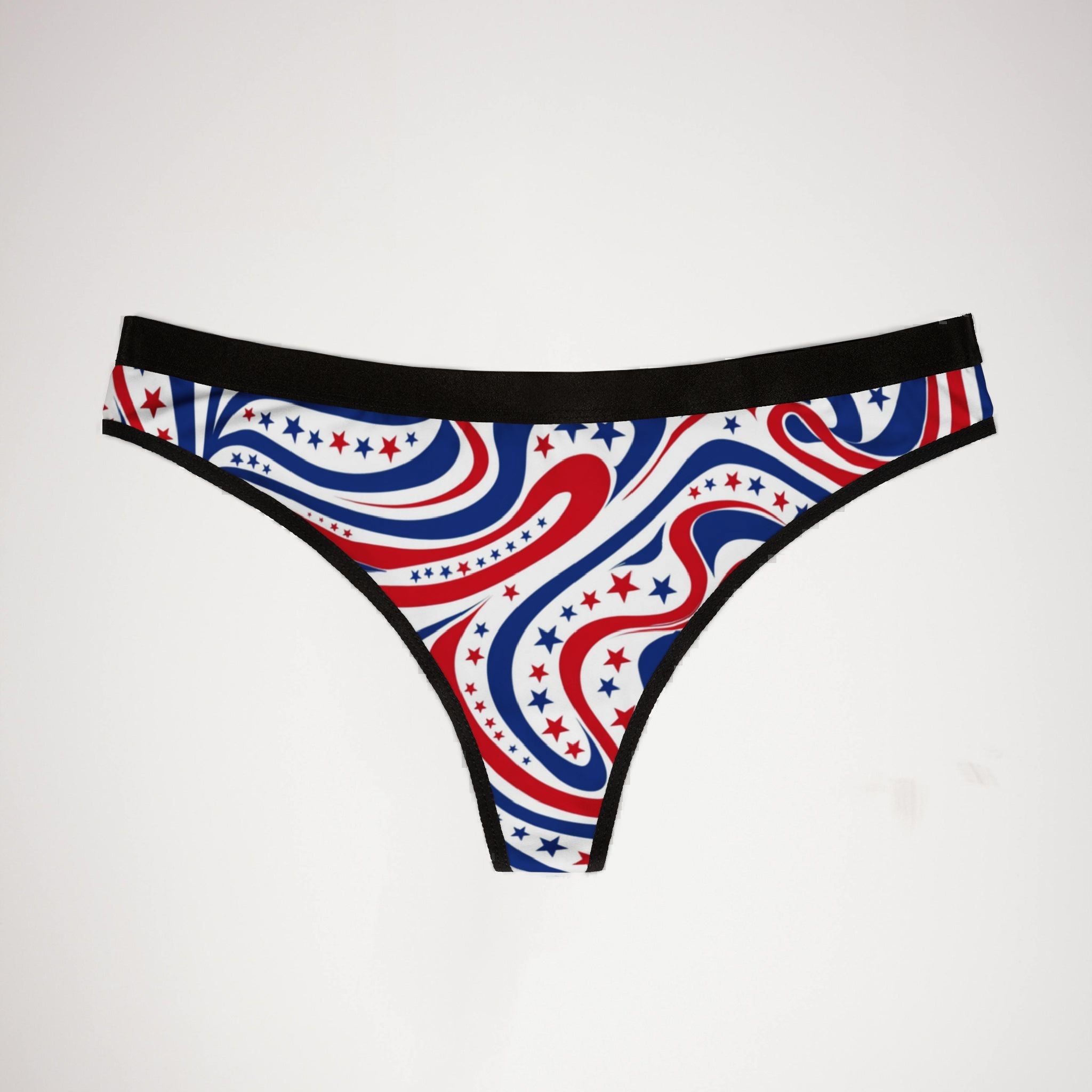 Women's thongs 4th of july patriotic