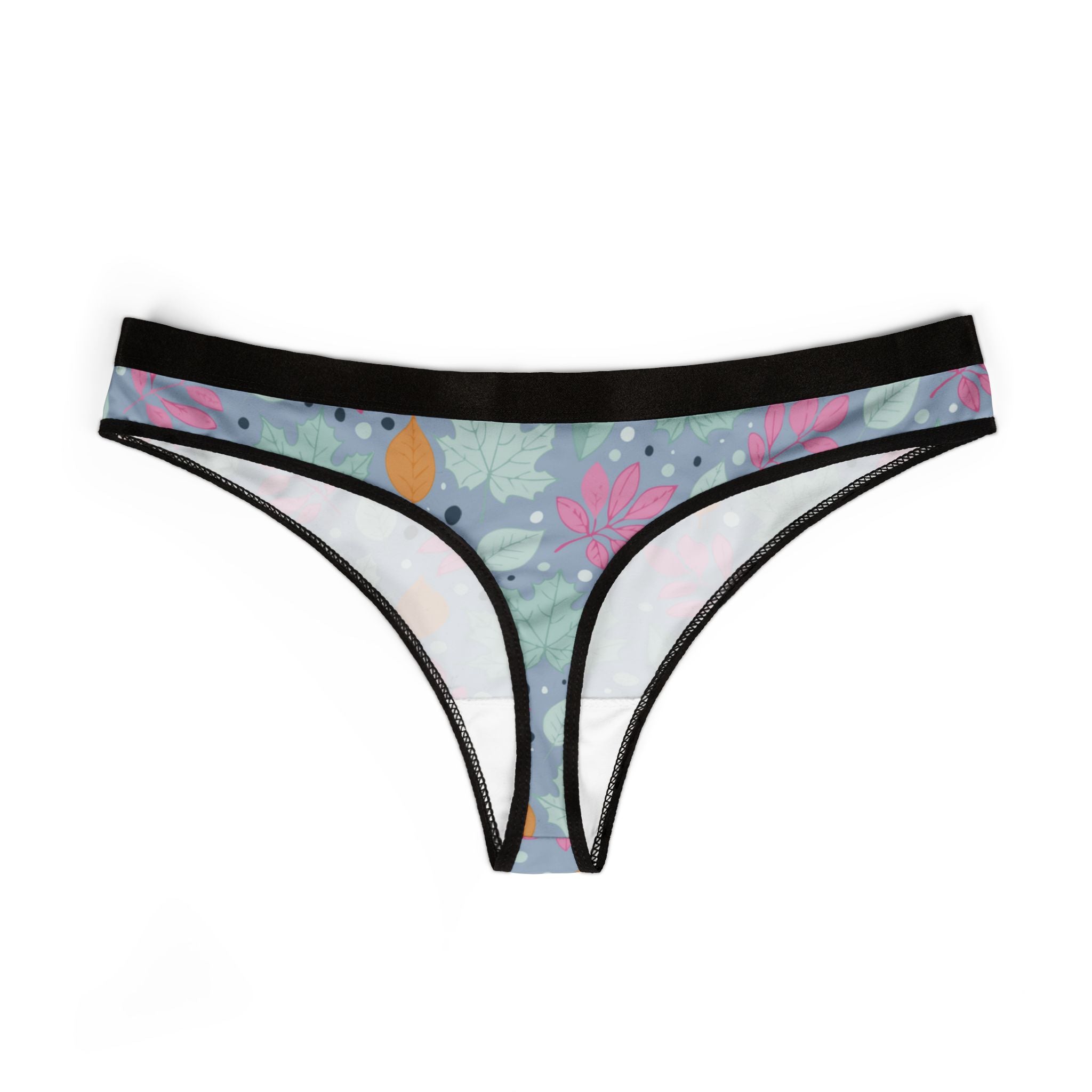 Women's thongs pink halloween