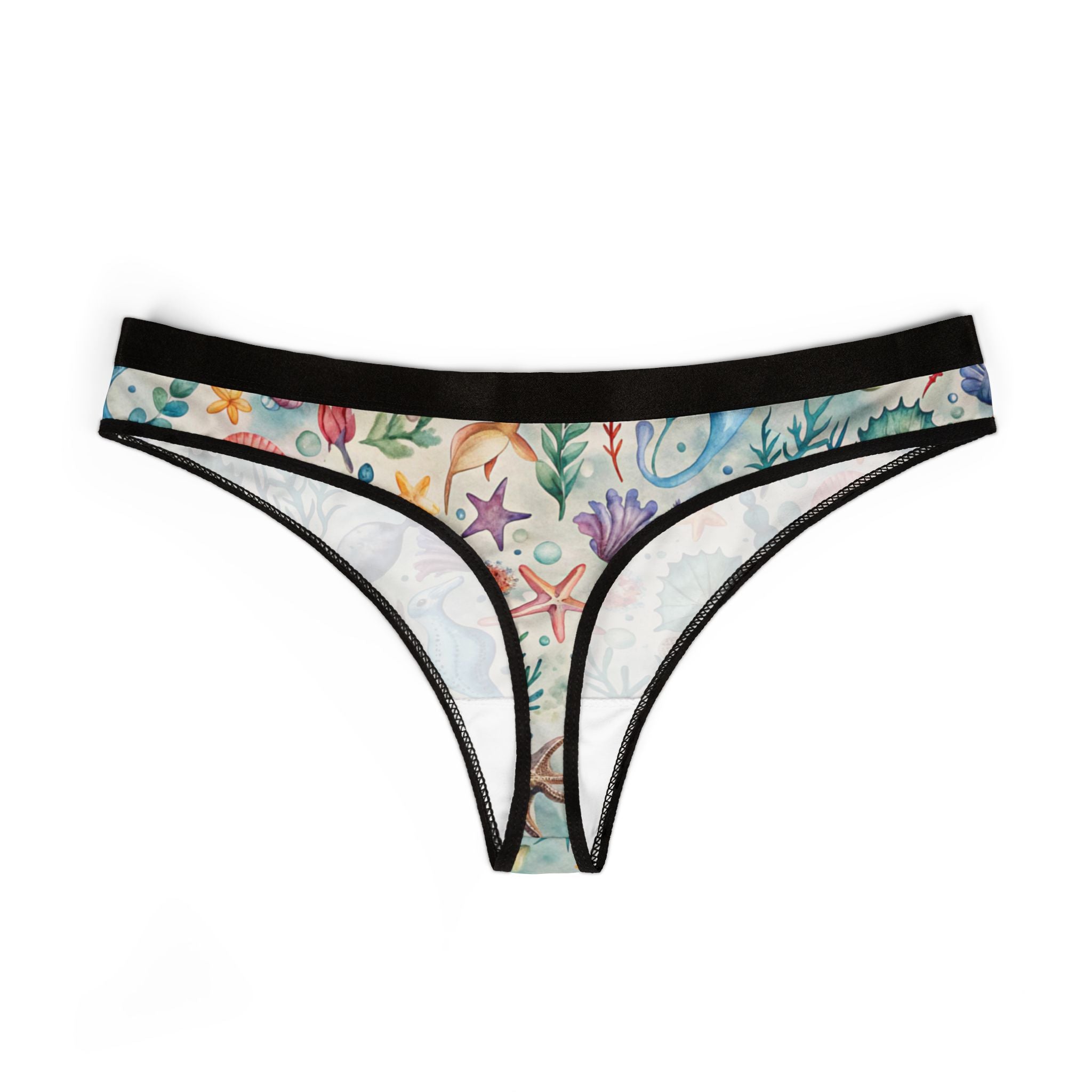 Women's thongs sea ocean