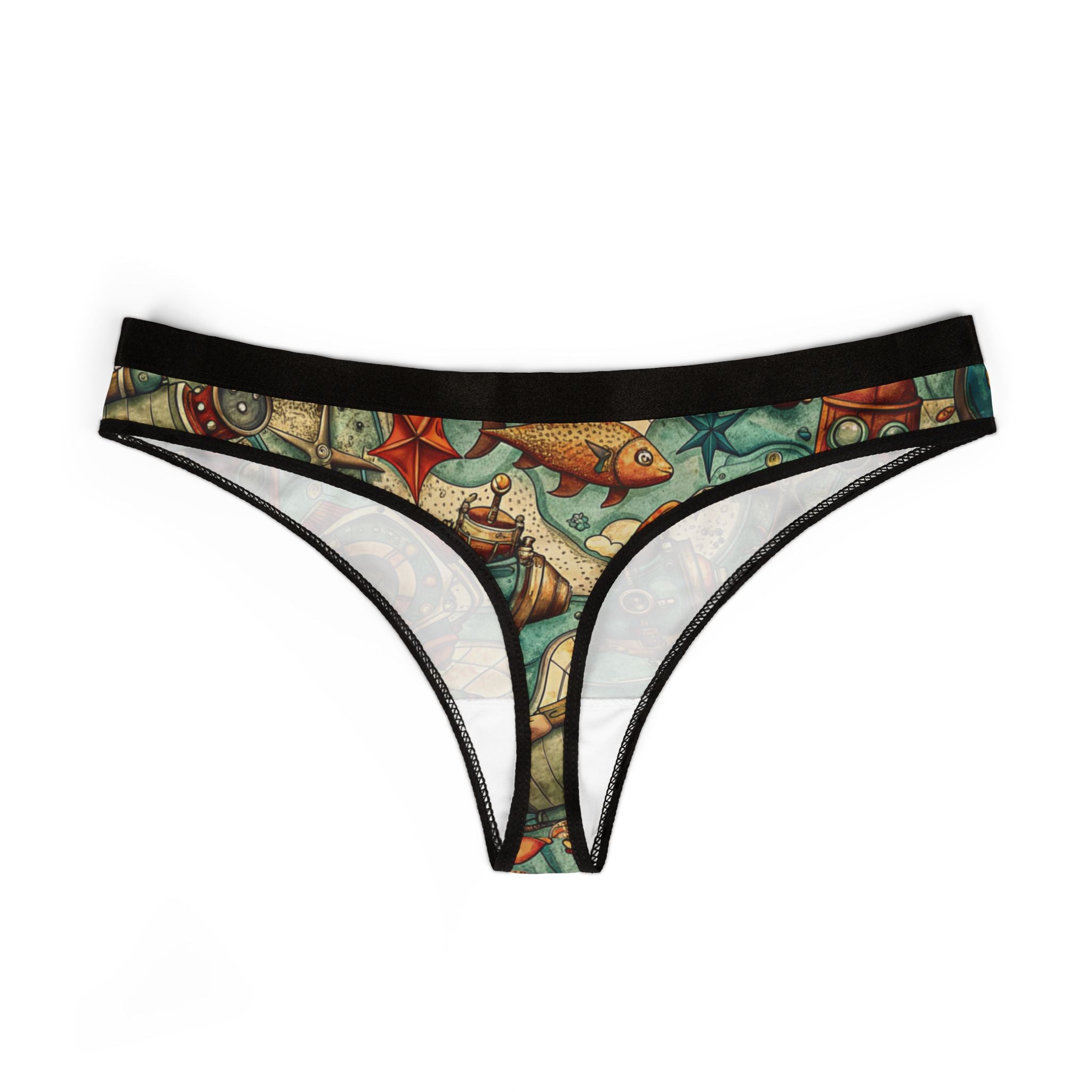 Women's thongs sea ocean extra