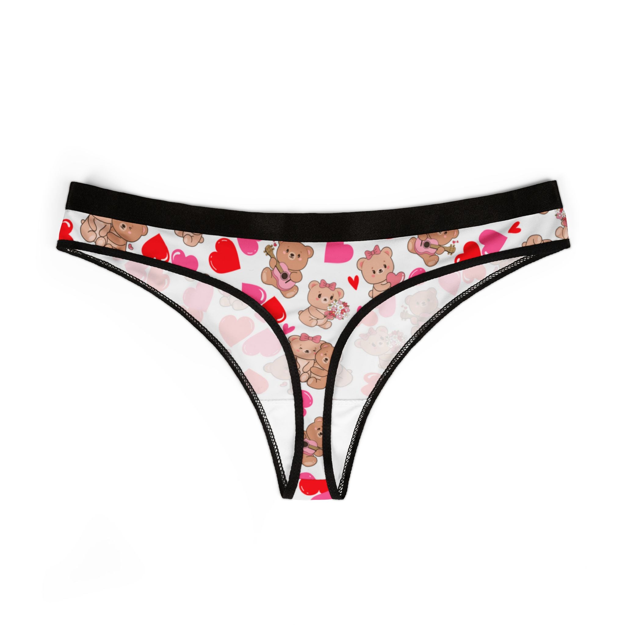 Women's thongs romantic valentine