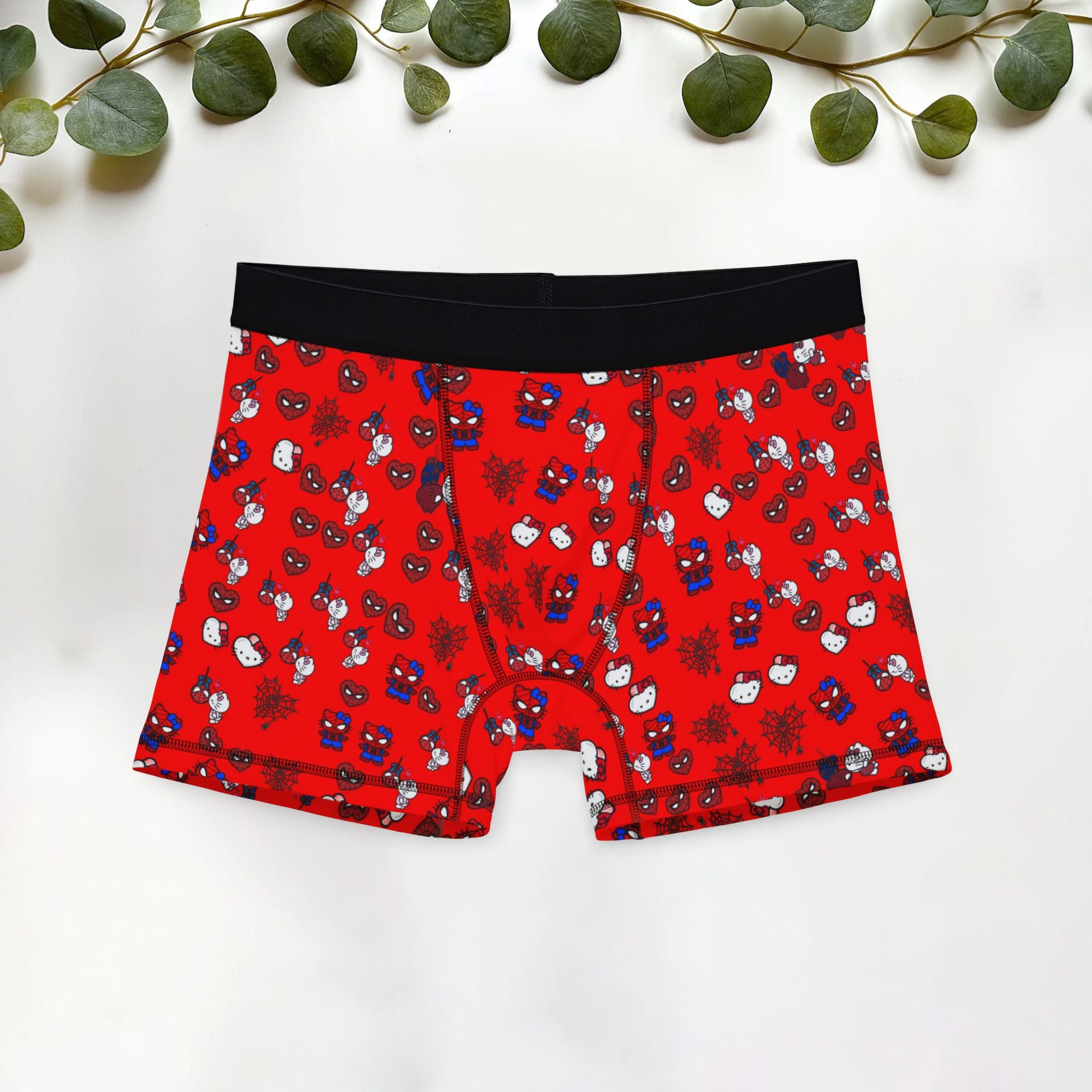 Spider kitty Men's Boxers, Character underwear