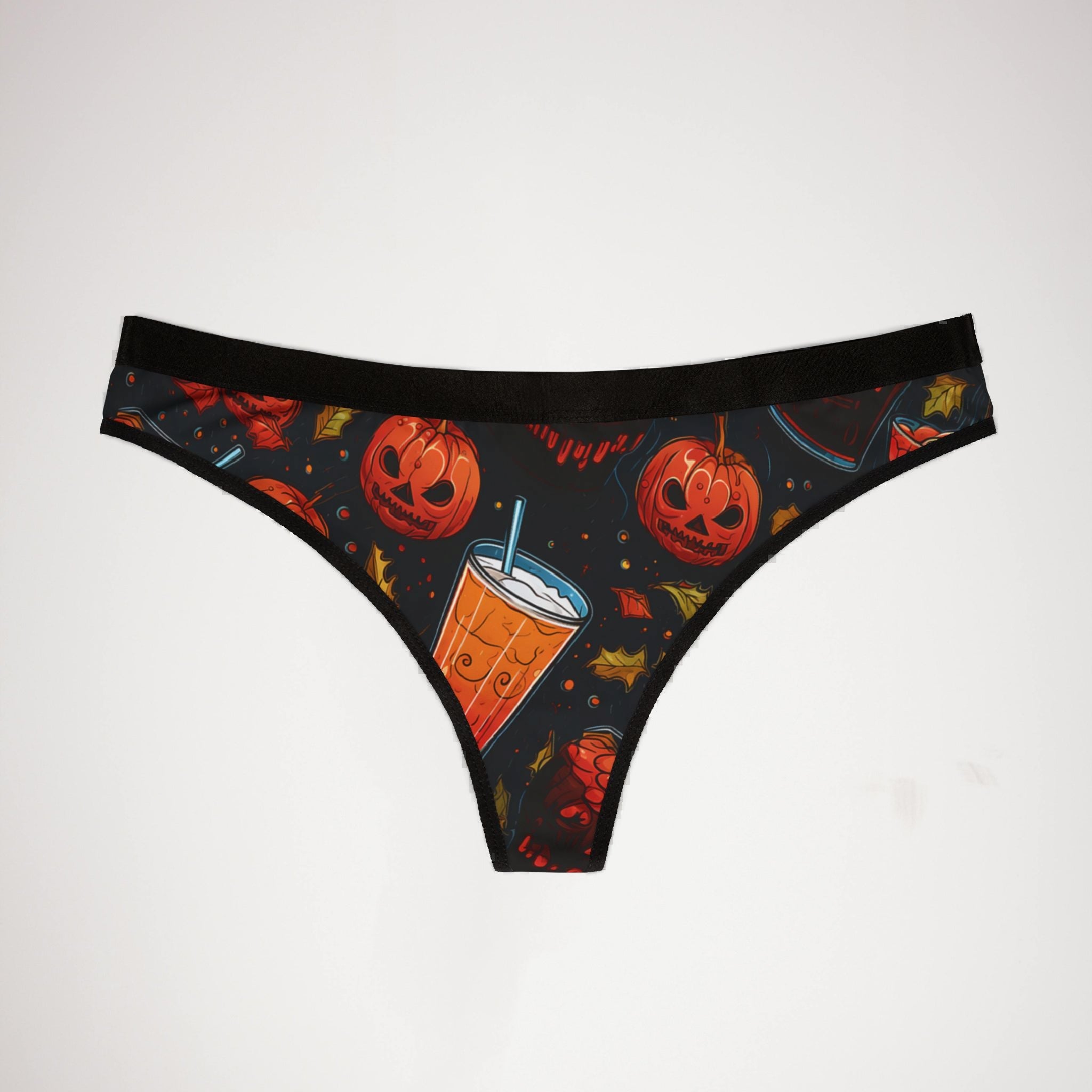 Women's thongs halloween crazy extra
