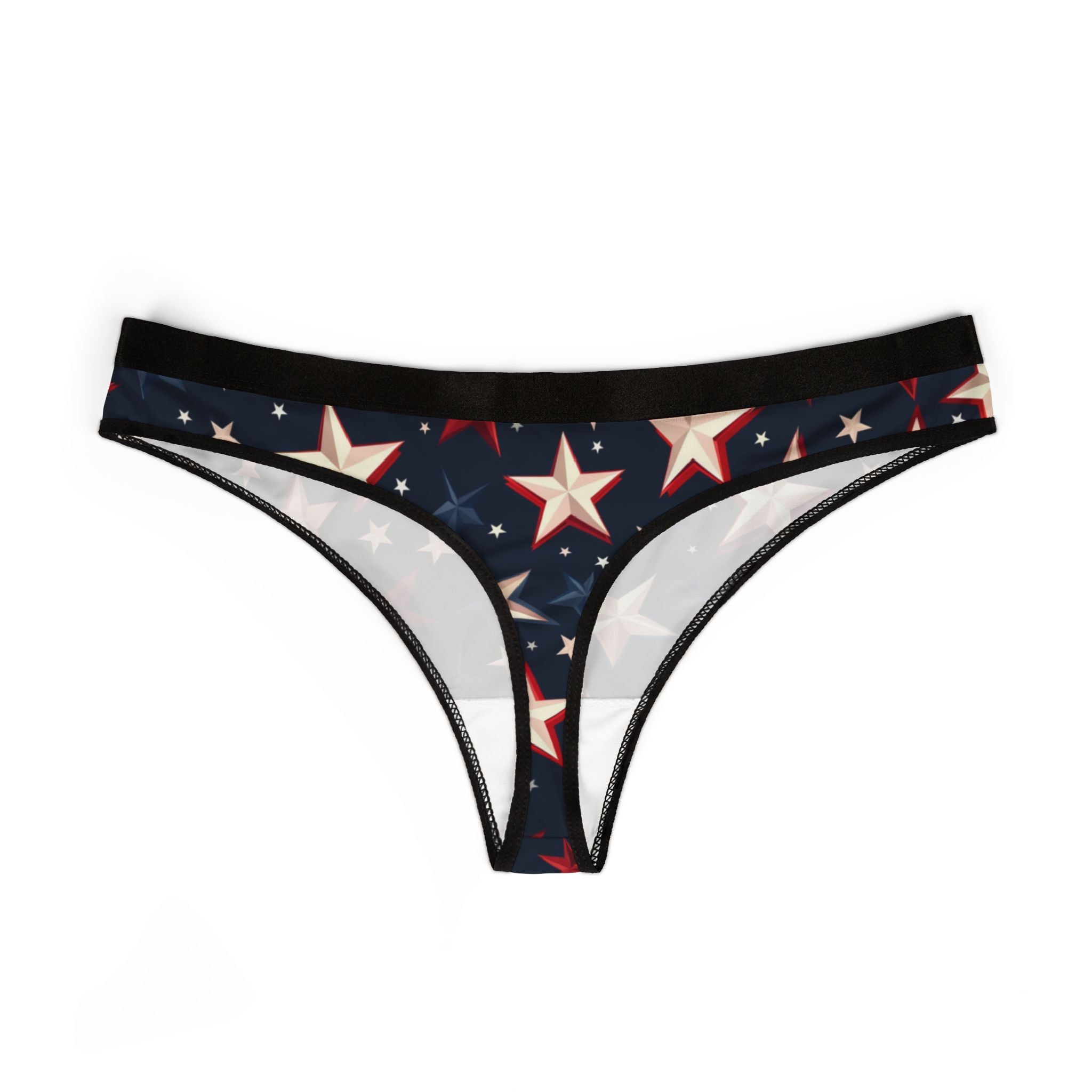 Women's thongs 4th of july patriotic