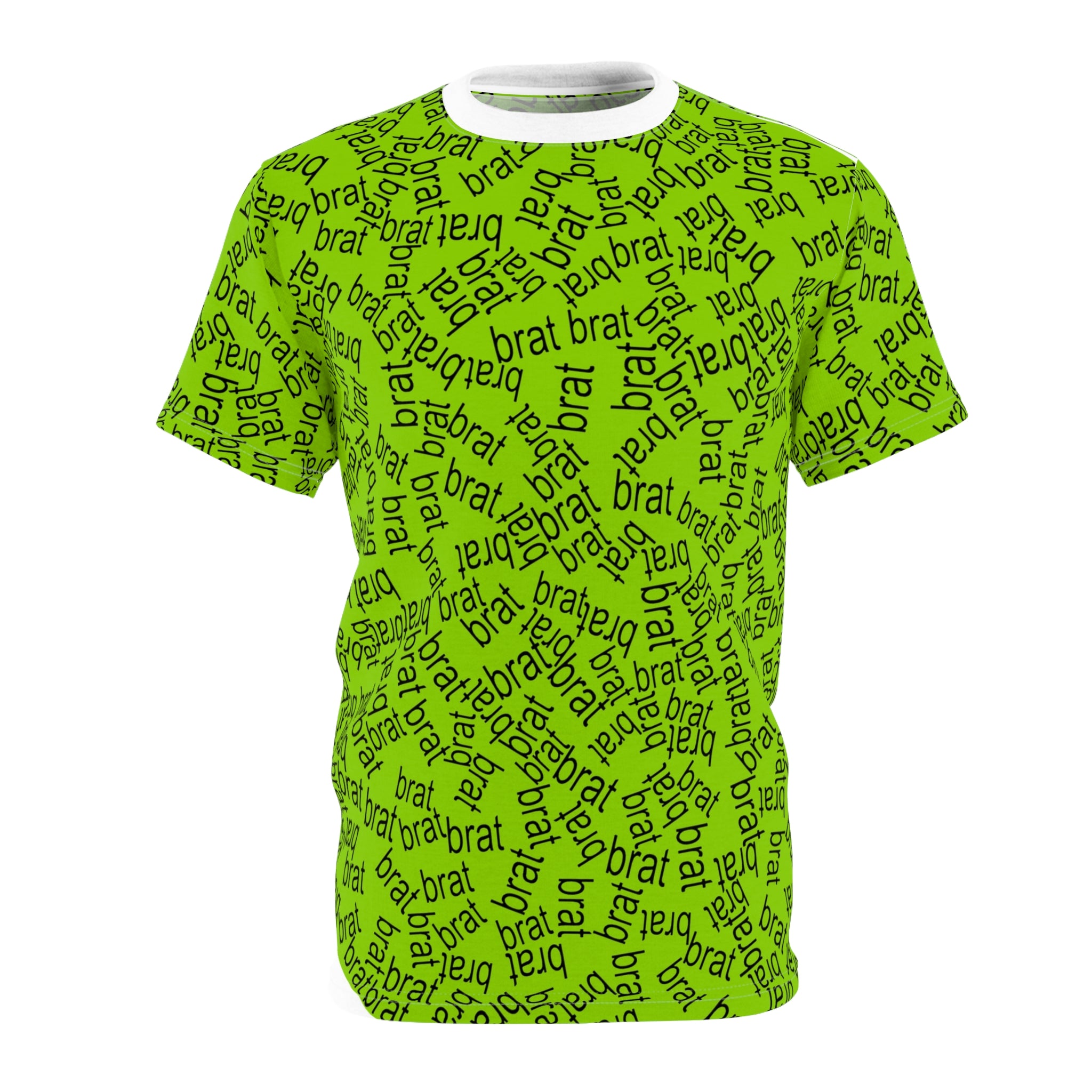 Unisex cut & sew tee brat Charli XCX green