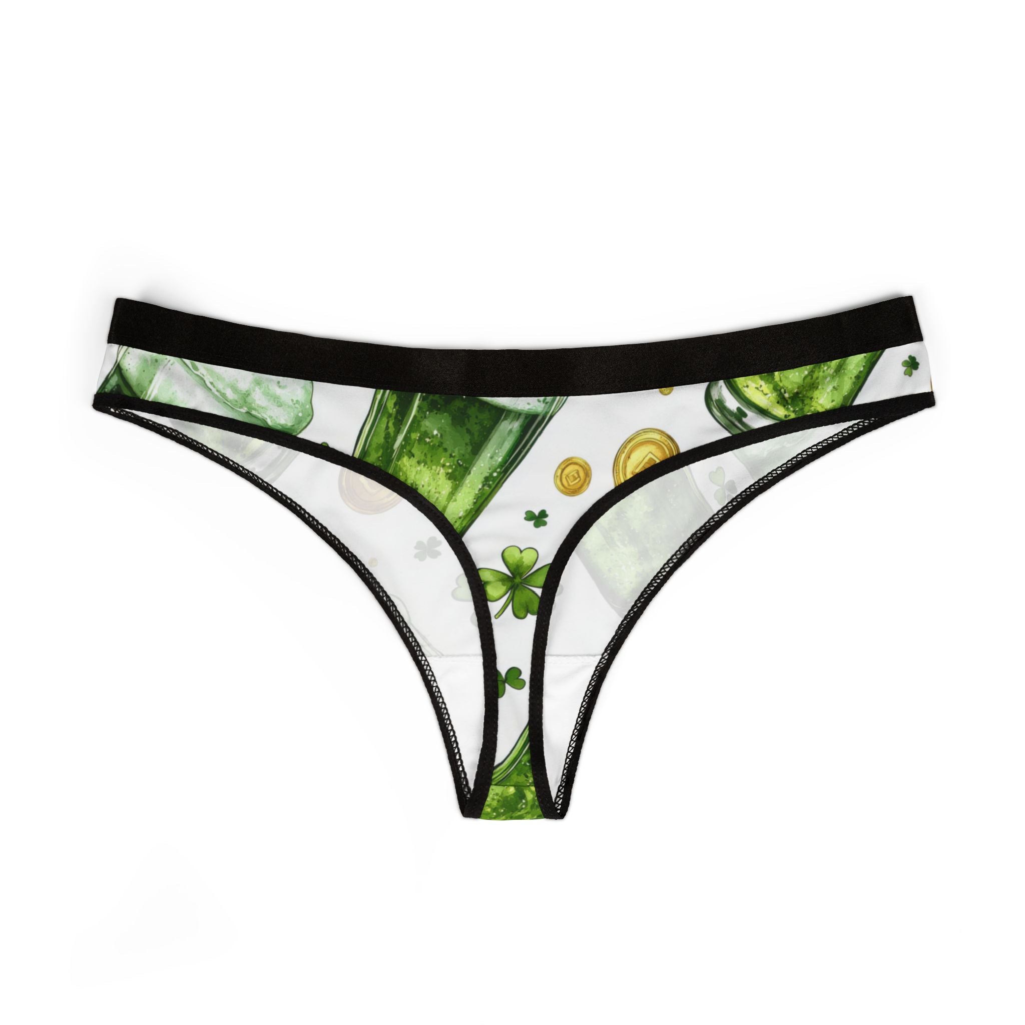 Women's thongs st patricks day one