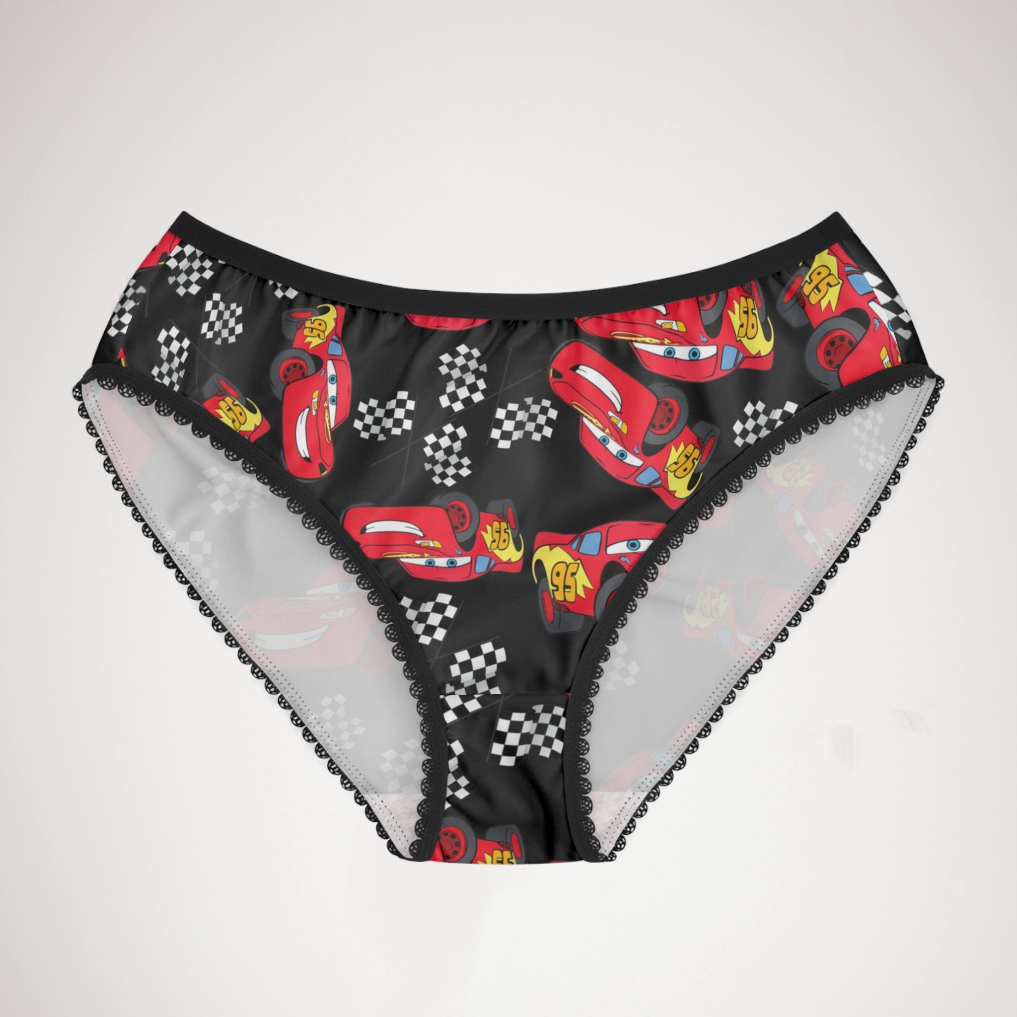 Women's briefs mcqueen flag black