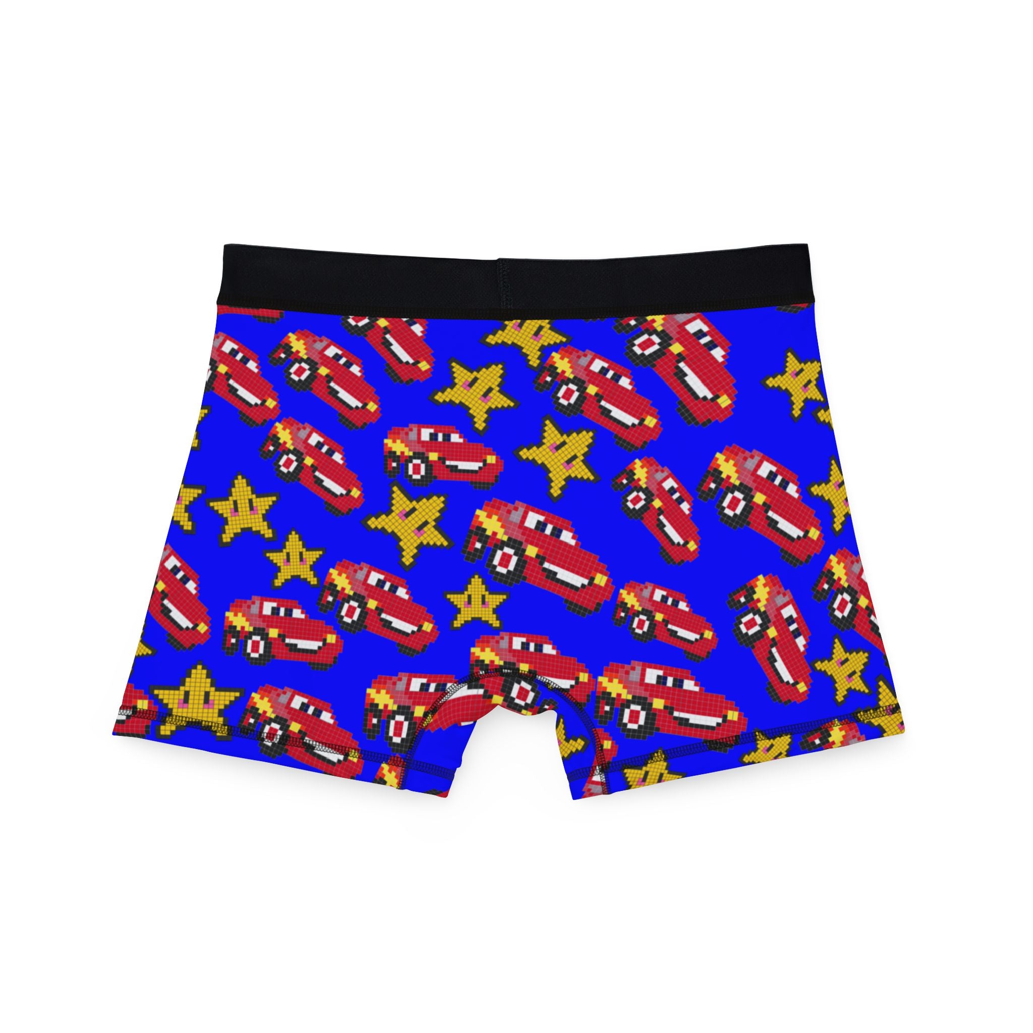 Men's boxers mcqueen stars blue